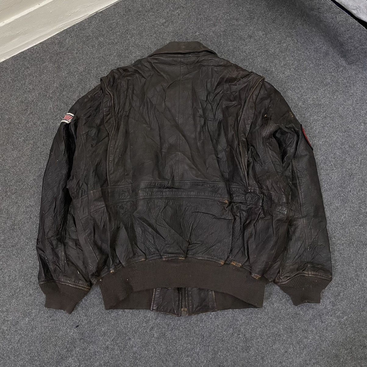 Vintage 1994 Top Gun G-1 Flight Jacket Paramount Pictures Very Rare Size US L / EU 52-54 / 3 - 15 Thumbnail