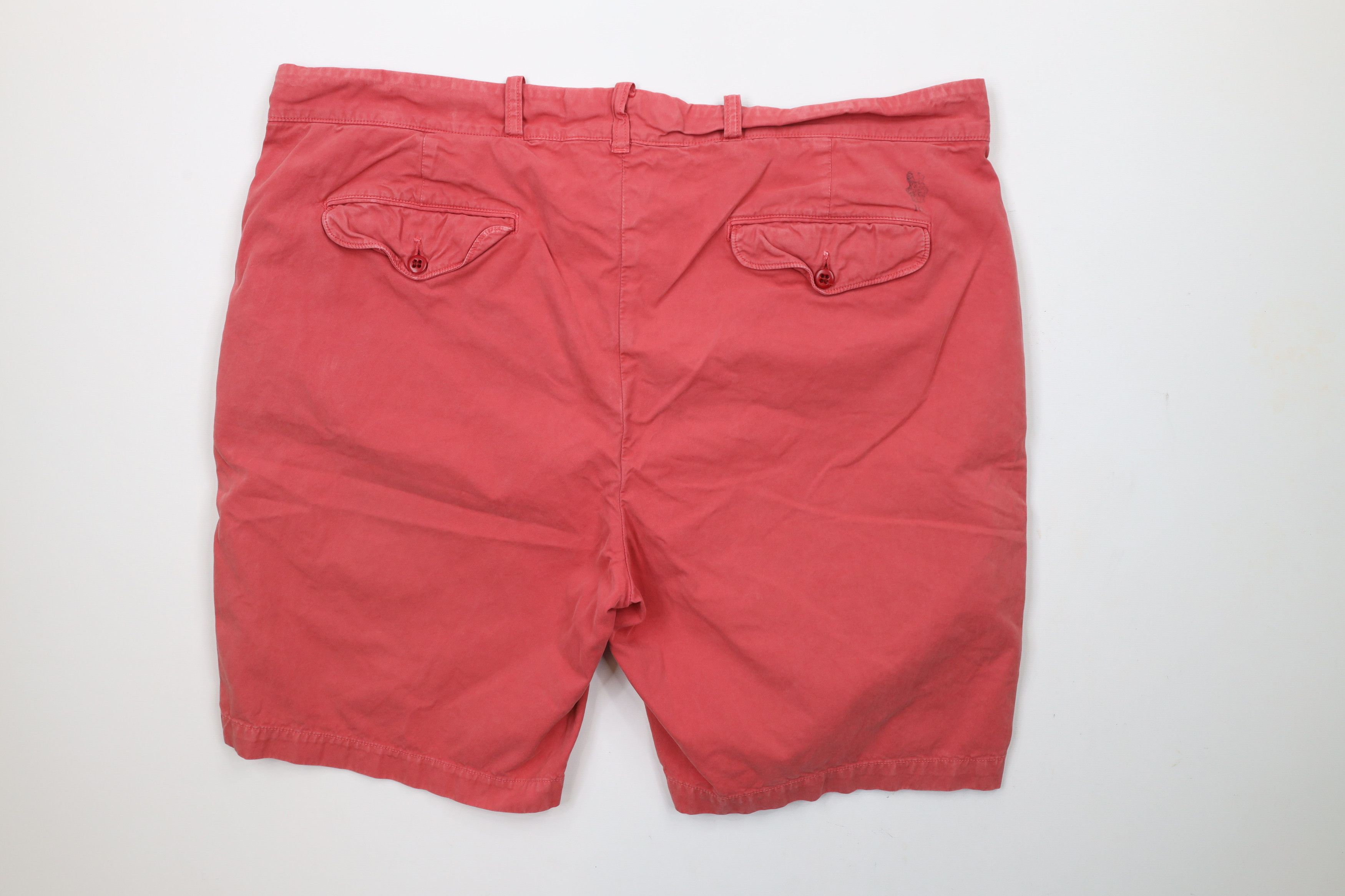 Ralph Lauren × Vintage Vintage 90s Ralph Lauren Button Fly Crown Crest Chino Shorts Size US 38 / EU 54 - 6 Thumbnail