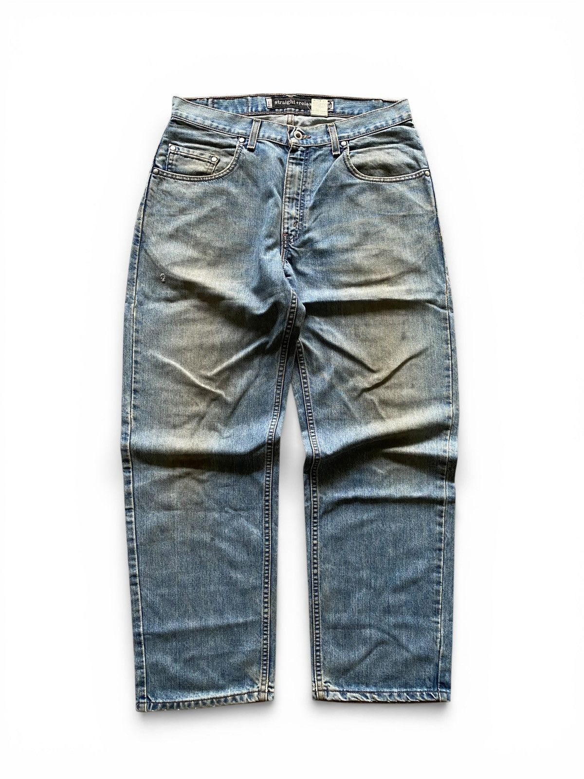 Levi's Vintage 1990’s Baggy Levis Silvertab Straight Relaxed Jeans Size US 32 / EU 48 - 1 Thumbnail
