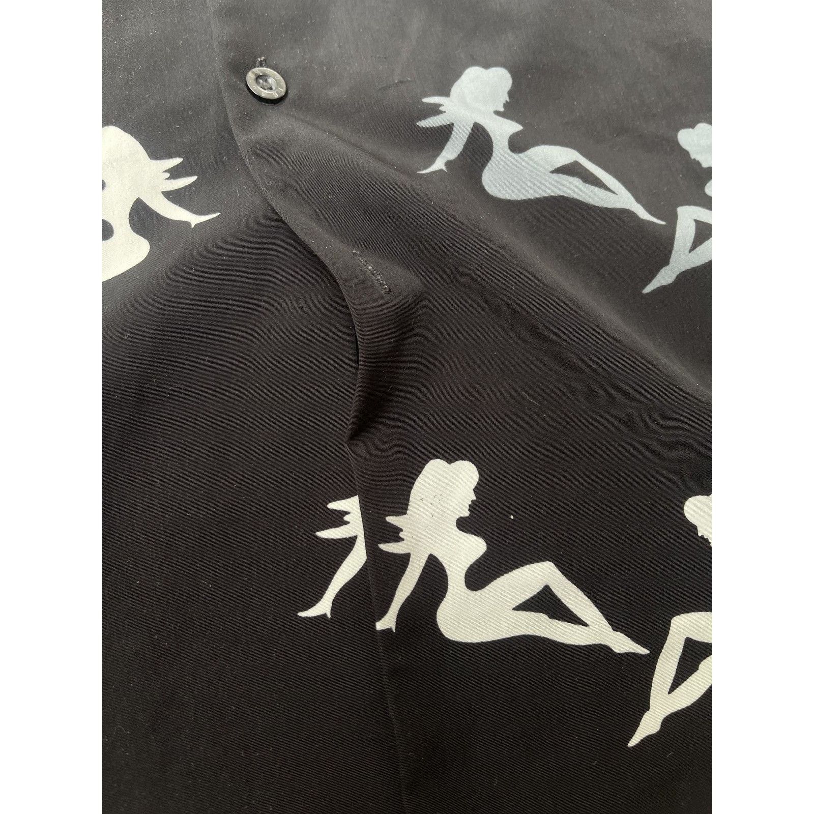 Vintage Vintage Y2K Stripper Strip Club Shirt ERD Grunge Chrome Rare Size US L / EU 52-54 / 3 - 8 Thumbnail