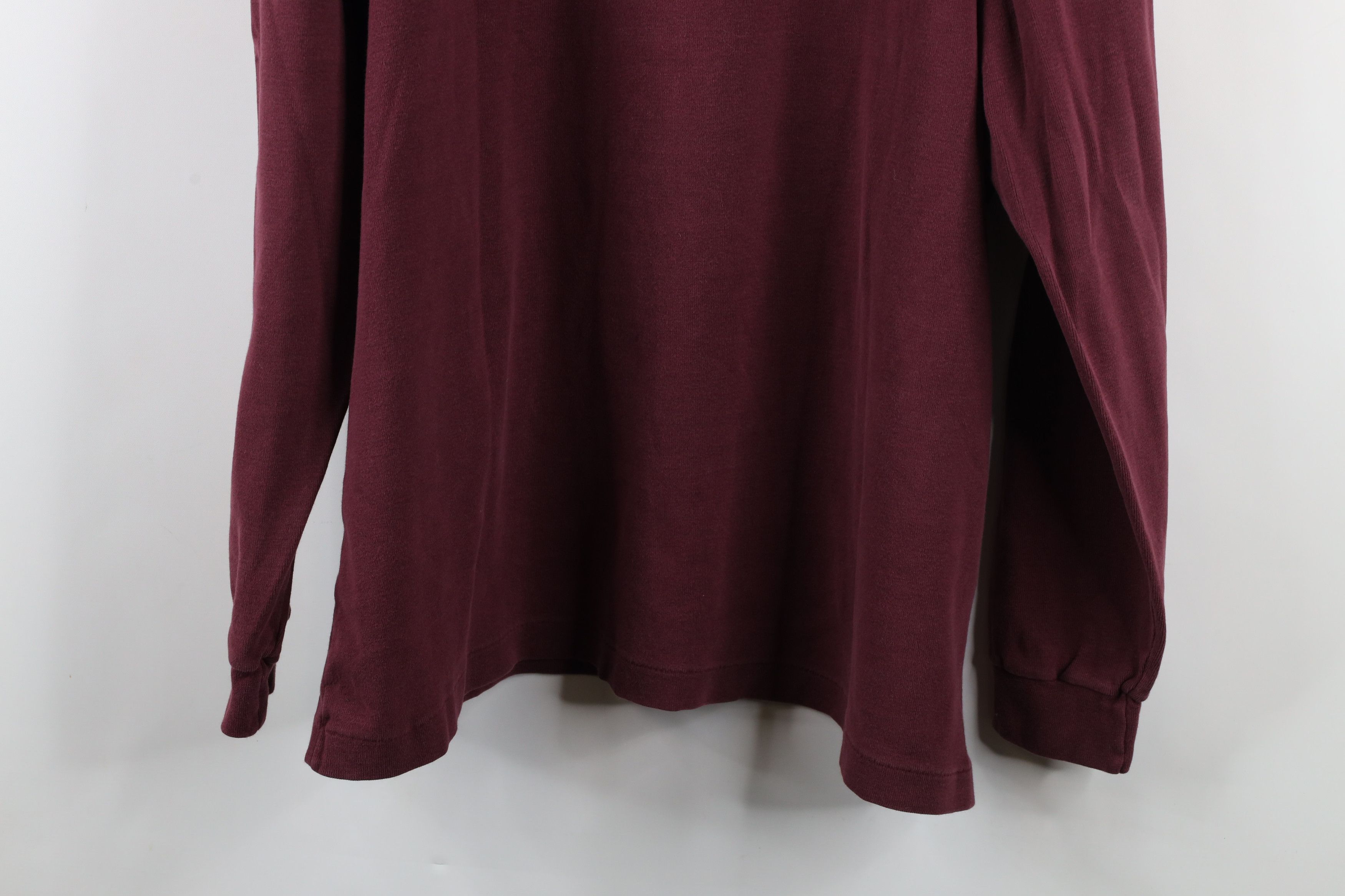 Vintage Vintage 90s Streetwear Heavyweight Ribbed Henley T-Shirt Size US XL / EU 56 / 4 - 8 Thumbnail