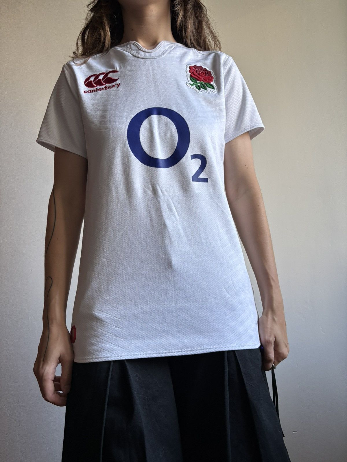 Canterbury of New Zealand Canterbury England Rugby vintage jersey xs shirt O2 Y2K Size US XS / EU 42 / 0 - 1 Thumbnail