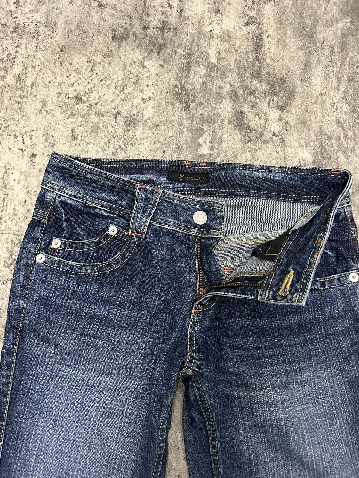 If Six Was Nine × Japanese Brand × Le Grande Bleu (L.G.B.) Happy Face Bobson japan Flare jeans Size US 30 / EU 46 - 6 Thumbnail