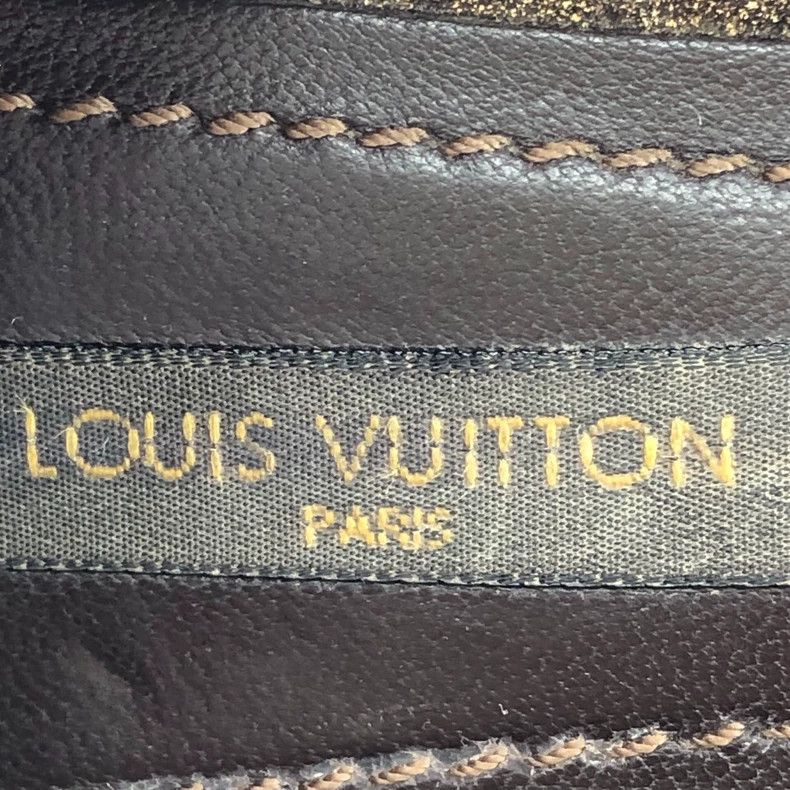 Louis Vuitton Louis Vuitton Dark brown chain round-toed slip-on casual f Size US 5 / IT 35 - 7 Thumbnail