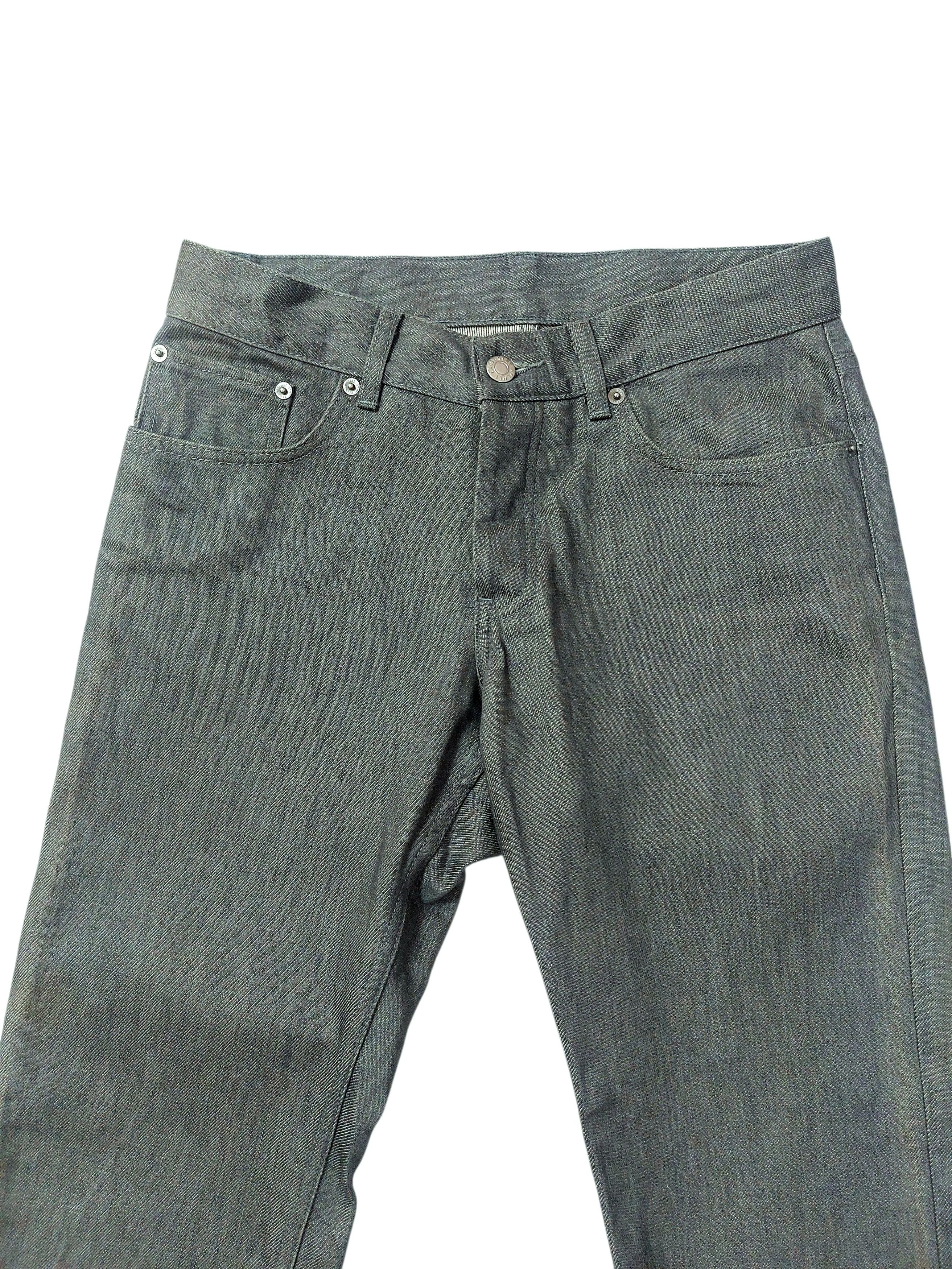 Helmut Lang Helmut Lang Treated Raw Denim Low Waist Contour Fit Size US 29 - 1 Thumbnail