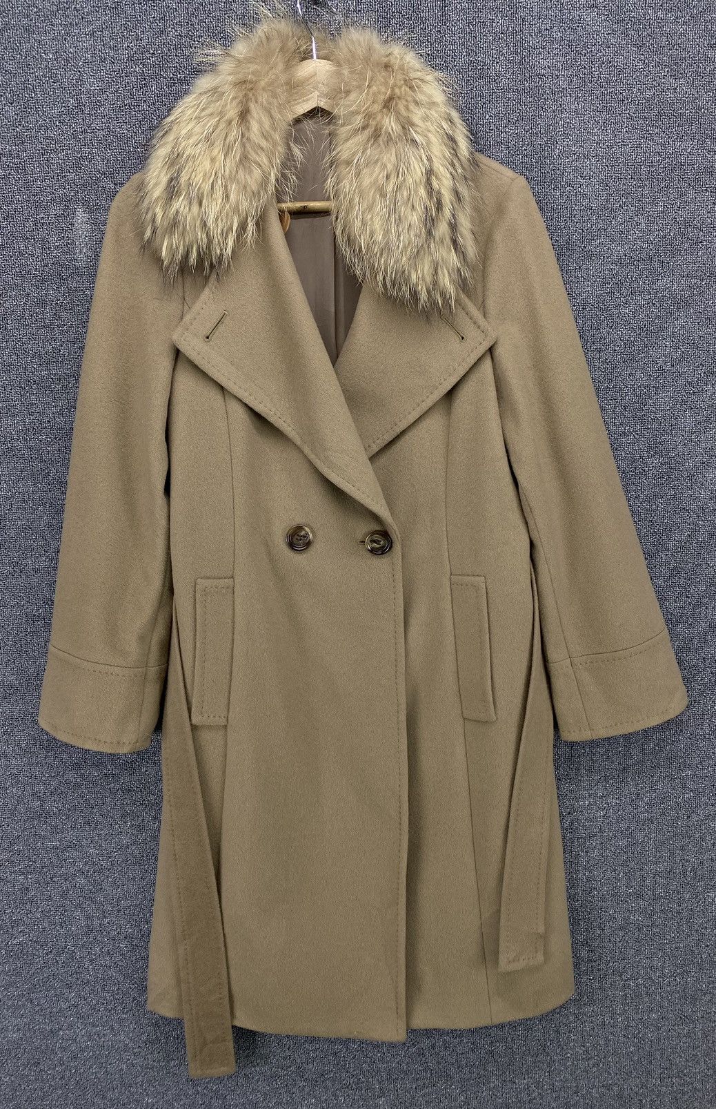 George Vintage Georges Rech Paris Wool Long Jacket Size XS / US 0-2 / IT 36-38 - 1 Thumbnail