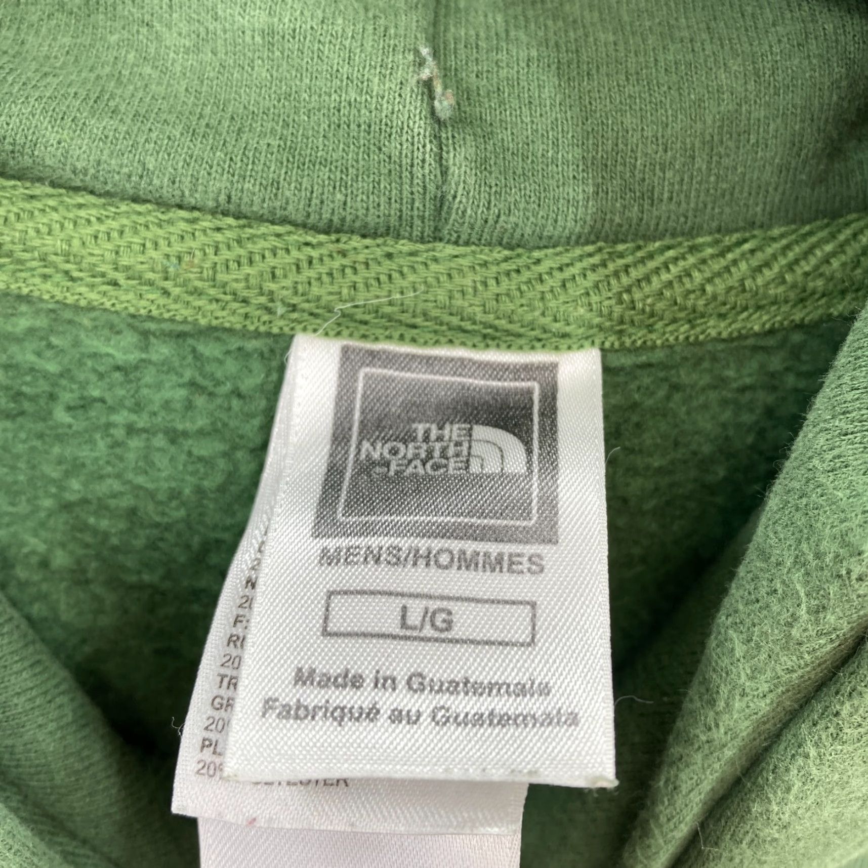 The North Face The North Face Hoodie Sweatshirt Mens L Green Logo Drawstring Pullover Hiking Size US L / EU 52-54 / 3 - 4 Thumbnail