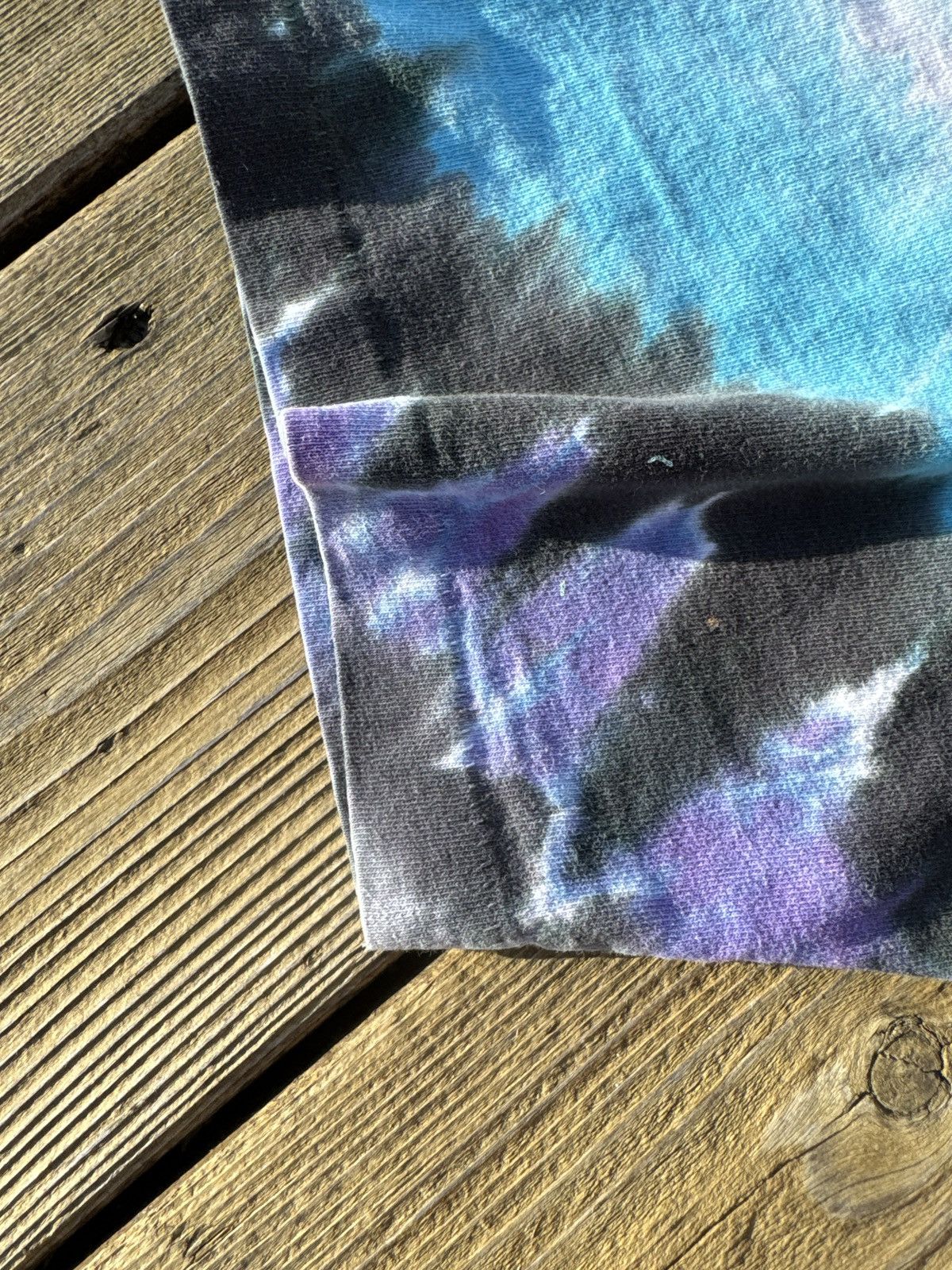 Liquid Blue 1991 Grateful Dead Liquid Blue Tee NYE Tie Dye Concert Tour Size US L / EU 52-54 / 3 - 9 Thumbnail