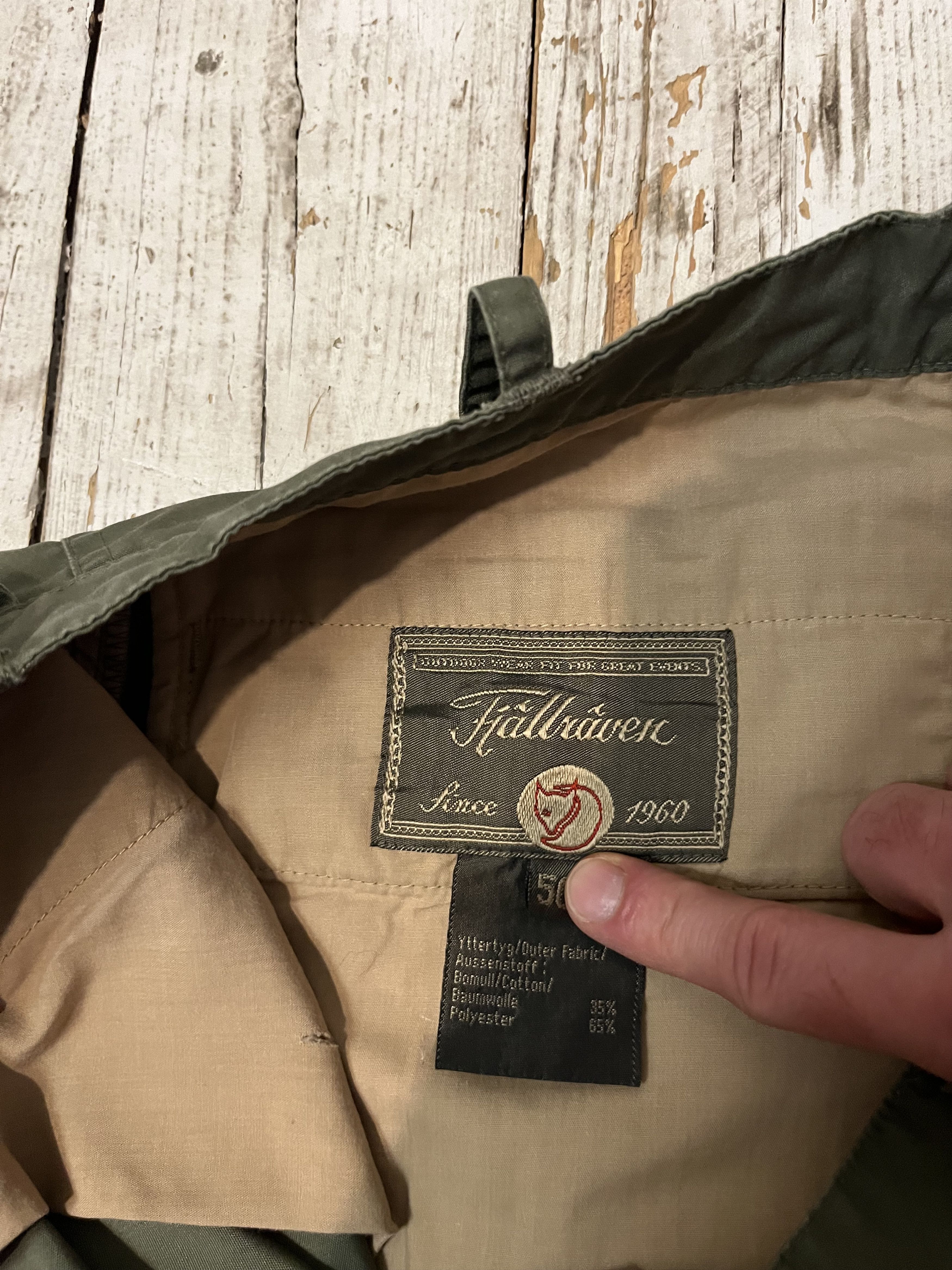 Fjallraven × Vintage 90s Fjallraven Pants Cargo Multi Pocket Military Size US 34 / EU 50 - 6 Thumbnail