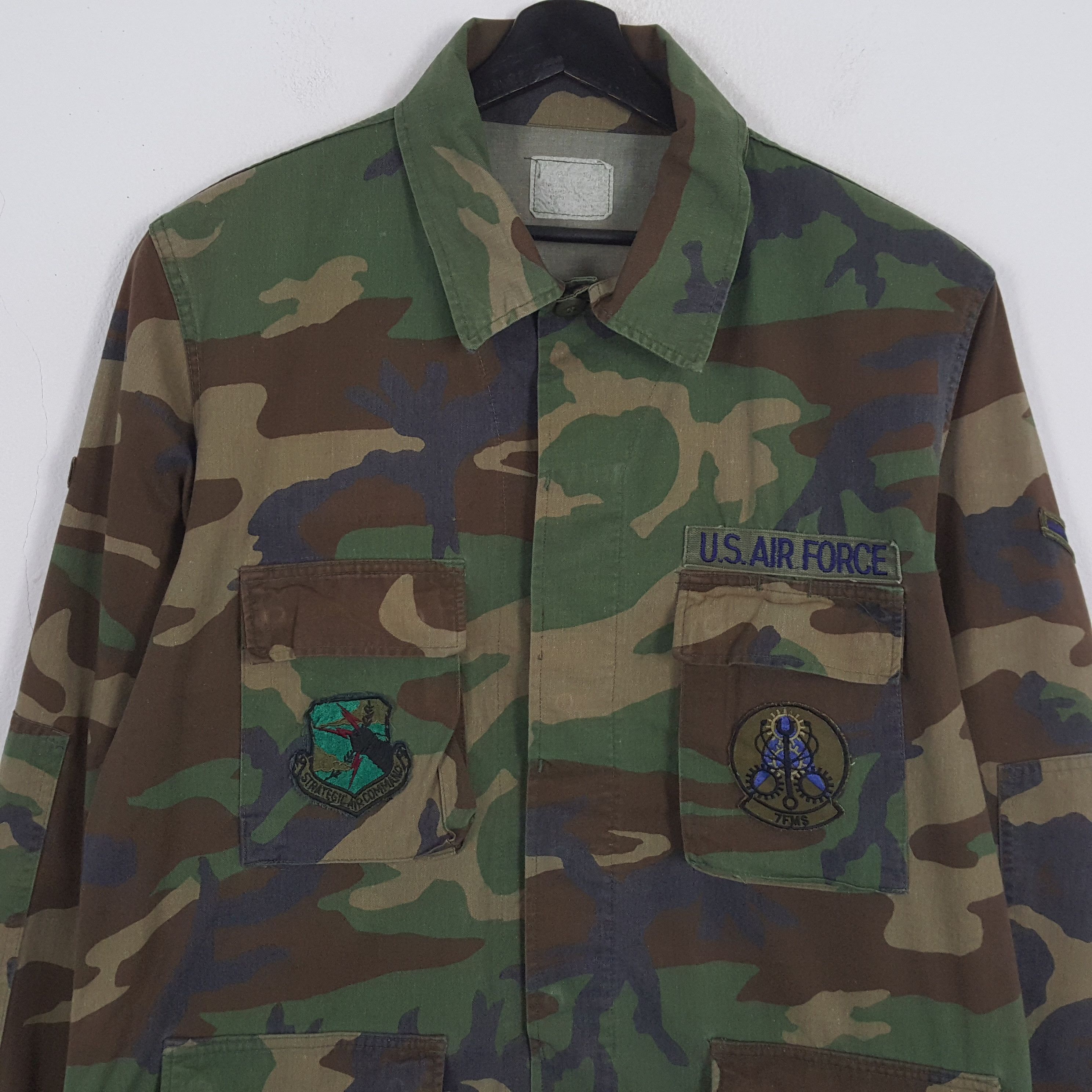 Vintage US AIR FORCE x Skulls Design Art Jacket Size US L / EU 52-54 / 3 - 4 Thumbnail