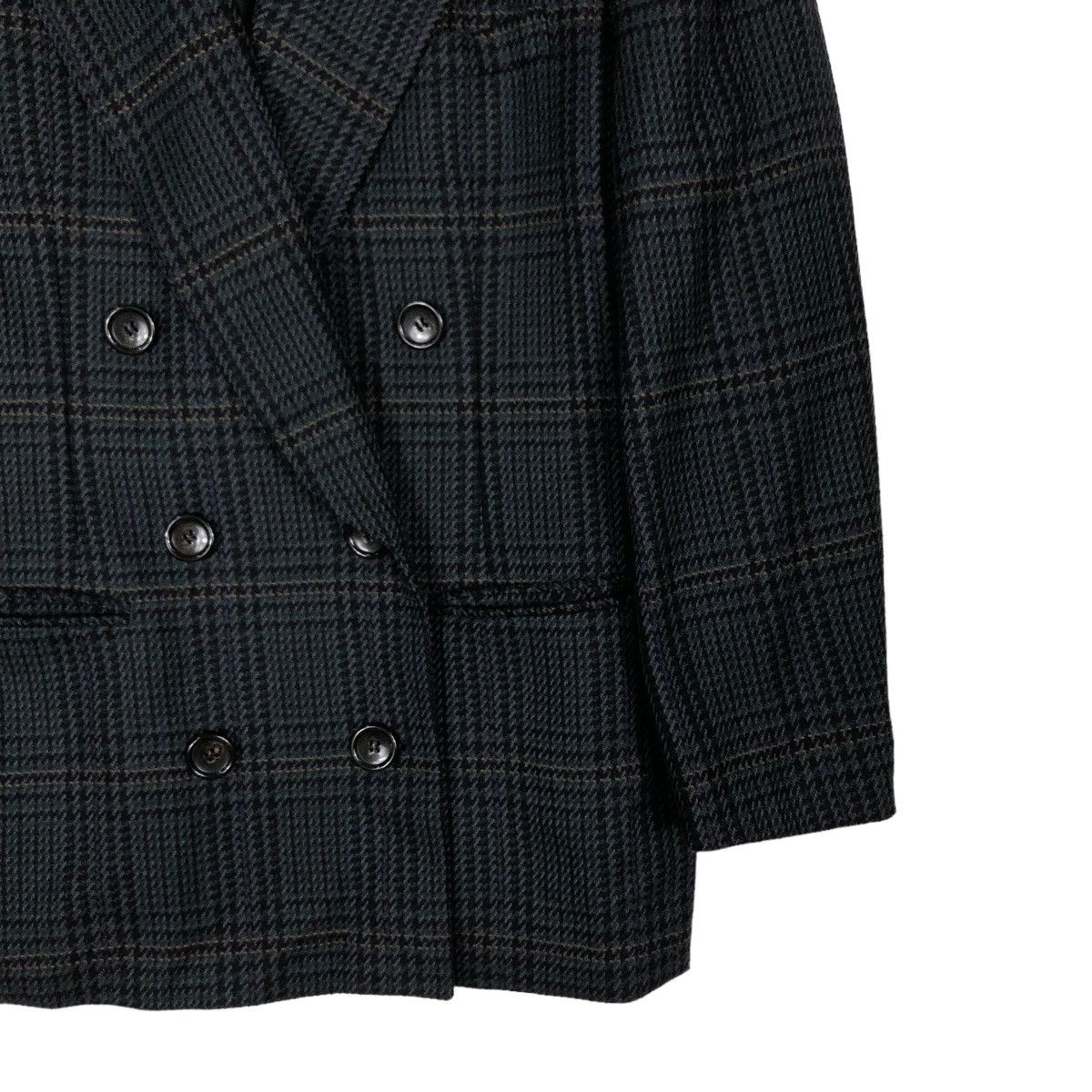Burberry 🔥Vintage Burberrys Double Breast Coats Jacket Tartan Design Size US M / EU 48-50 / 2 - 5 Thumbnail