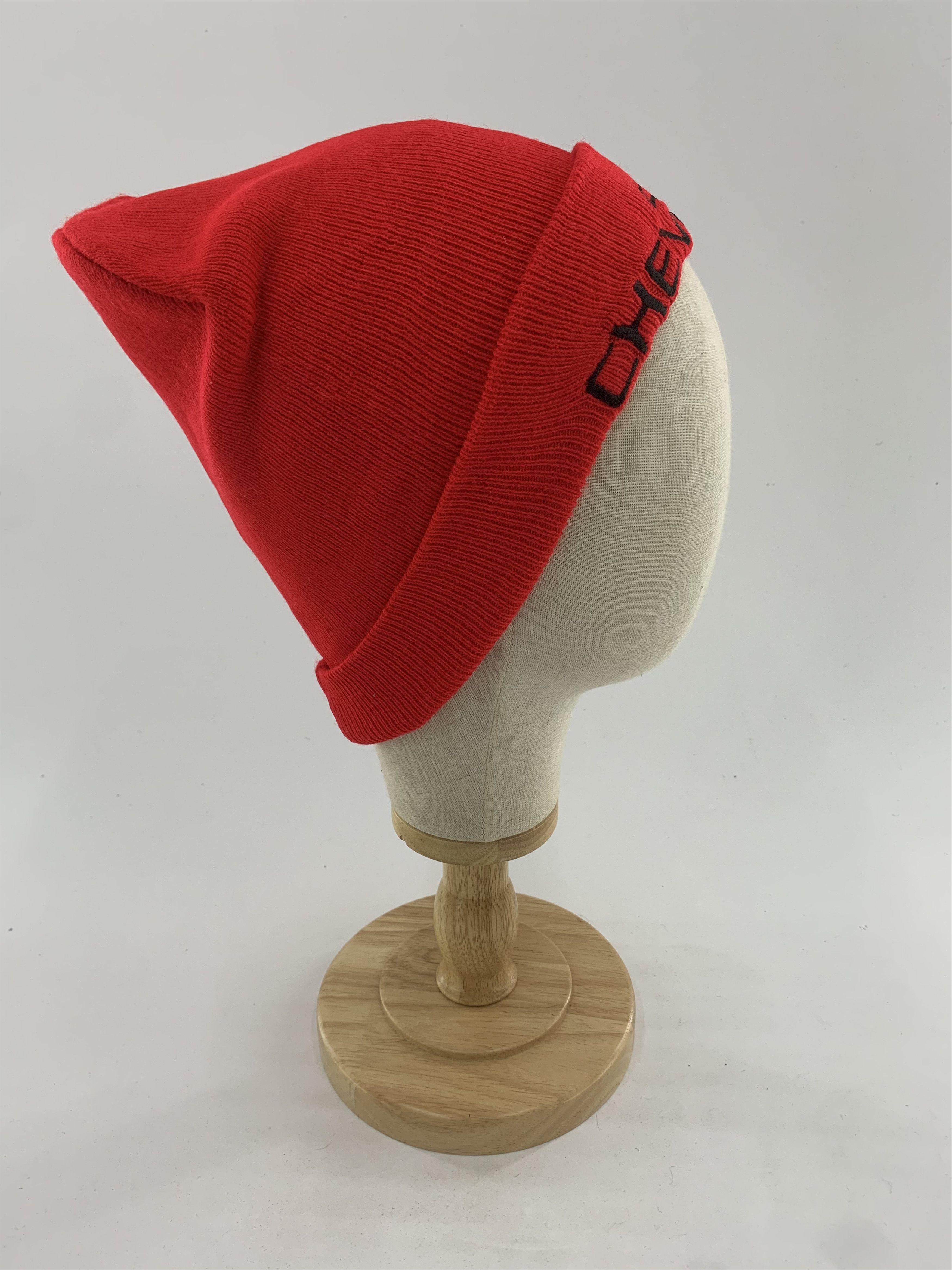 Vintage Chevrolet Beanie Hat Snowcap Size ONE SIZE - 4 Thumbnail