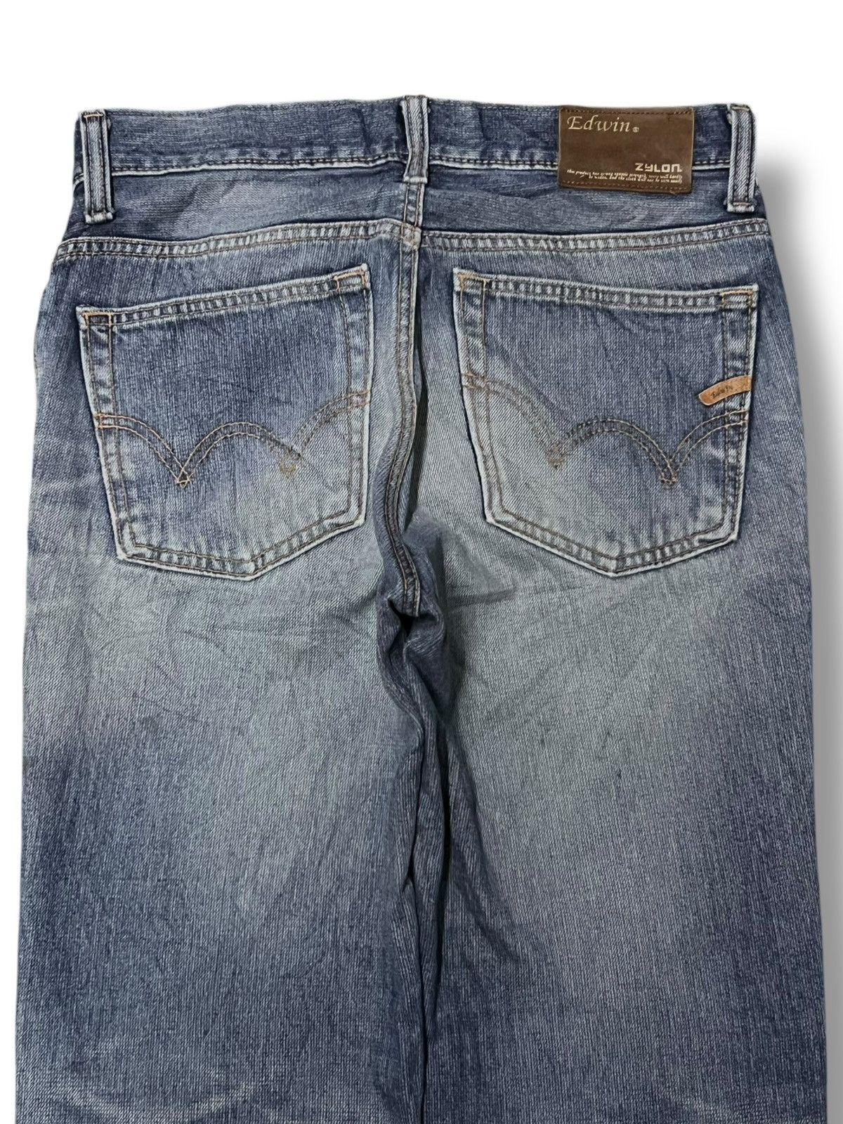 Edwin Vintage Edwin 503 Zylon - Faded Wash, Distressed Denim Size US 32 / EU 48 - 5 Thumbnail