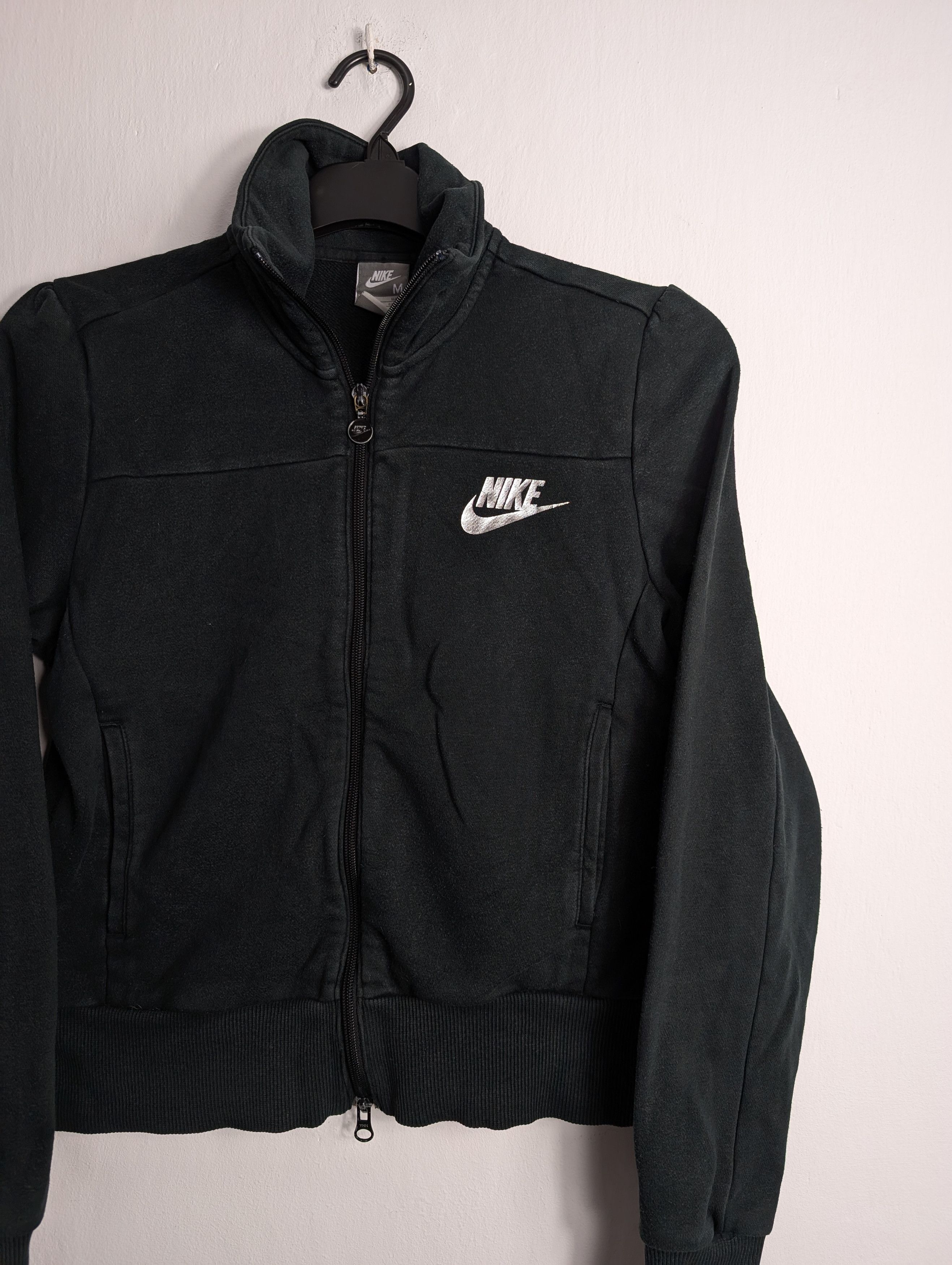Nike Nike Wmns Sportswear Zip Sweatshirt Black 00s Size M / US 6-8 / IT 42-44 - 2 Thumbnail