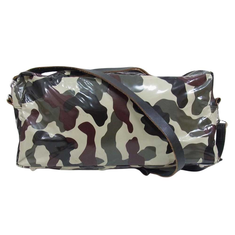 Shoulder Bag Vinyl Camouflage Khaki