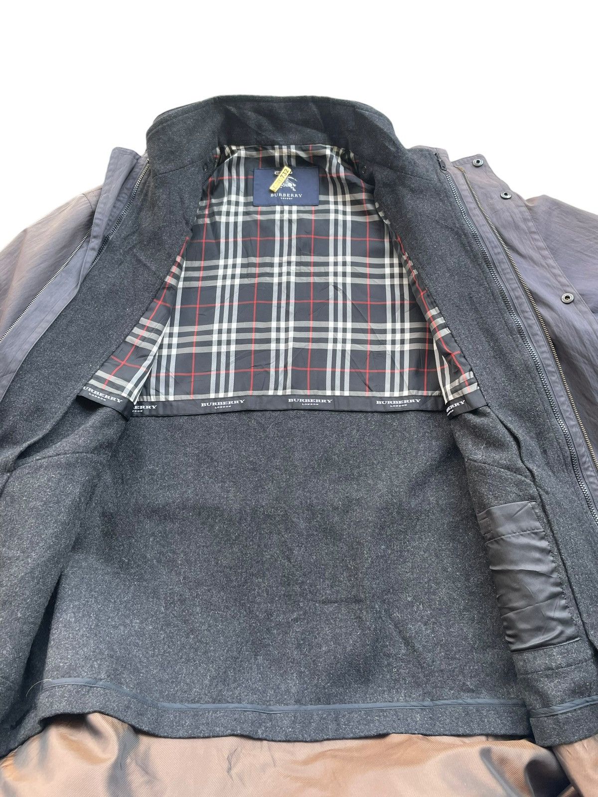 Burberry × Designer × Vintage Vintage Burberry London Parka Jacket Size US M / EU 48-50 / 2 - 8 Thumbnail