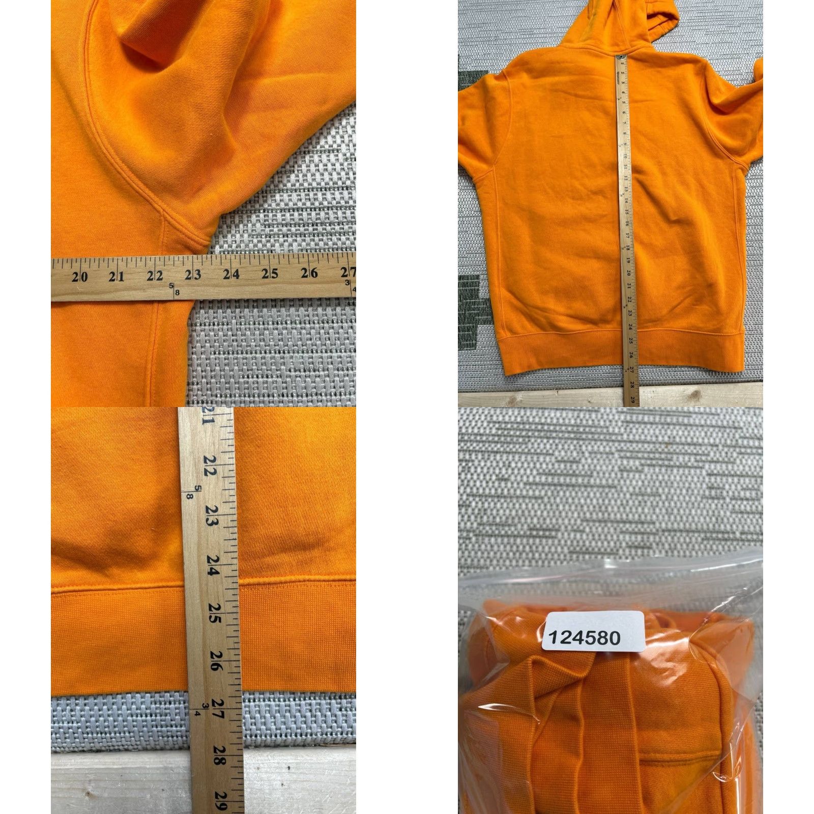 Nike Nike JDI Fleece BST Hoodie Men Large Orange Cotton Just Do It Running Athleisure Size US L / EU 52-54 / 3 - 8 Thumbnail