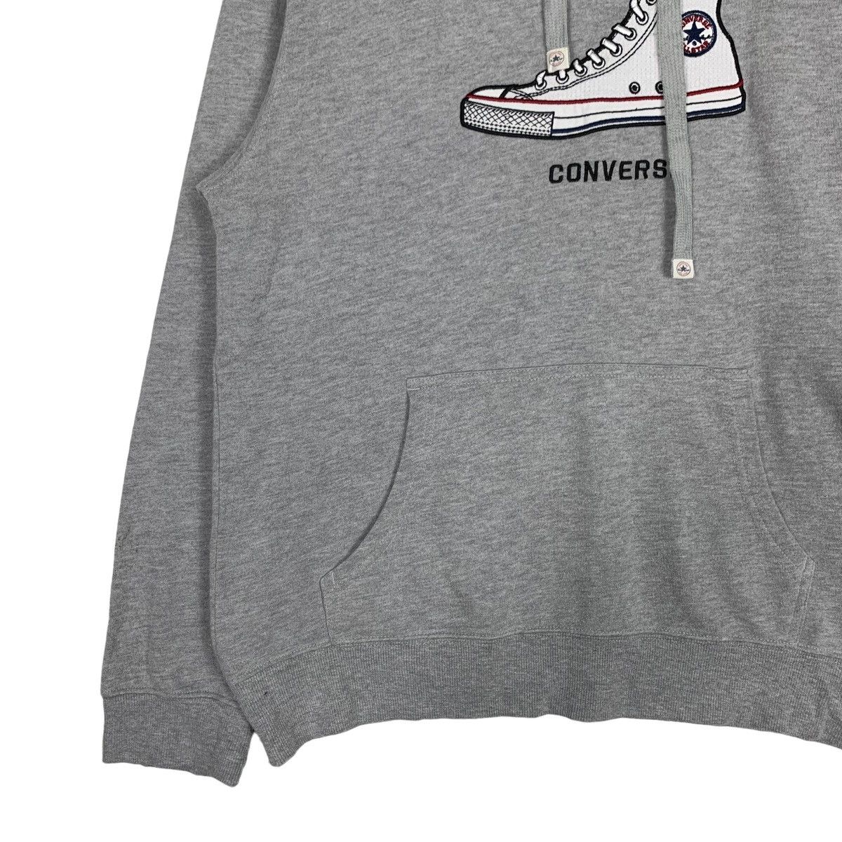 Converse CONVERSE Shoes Big Logo Pullover Hoodies #0821-C37 Size US L / EU 52-54 / 3 - 4 Thumbnail
