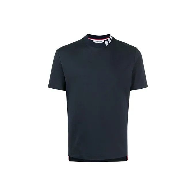 Tシャツ・カットソー THOM BROWNE Men T-shirt Navy MJS288A00042 415 Thom Browne THOM BROWNE Men T-Shirts MJS288A00042 415 BLUE