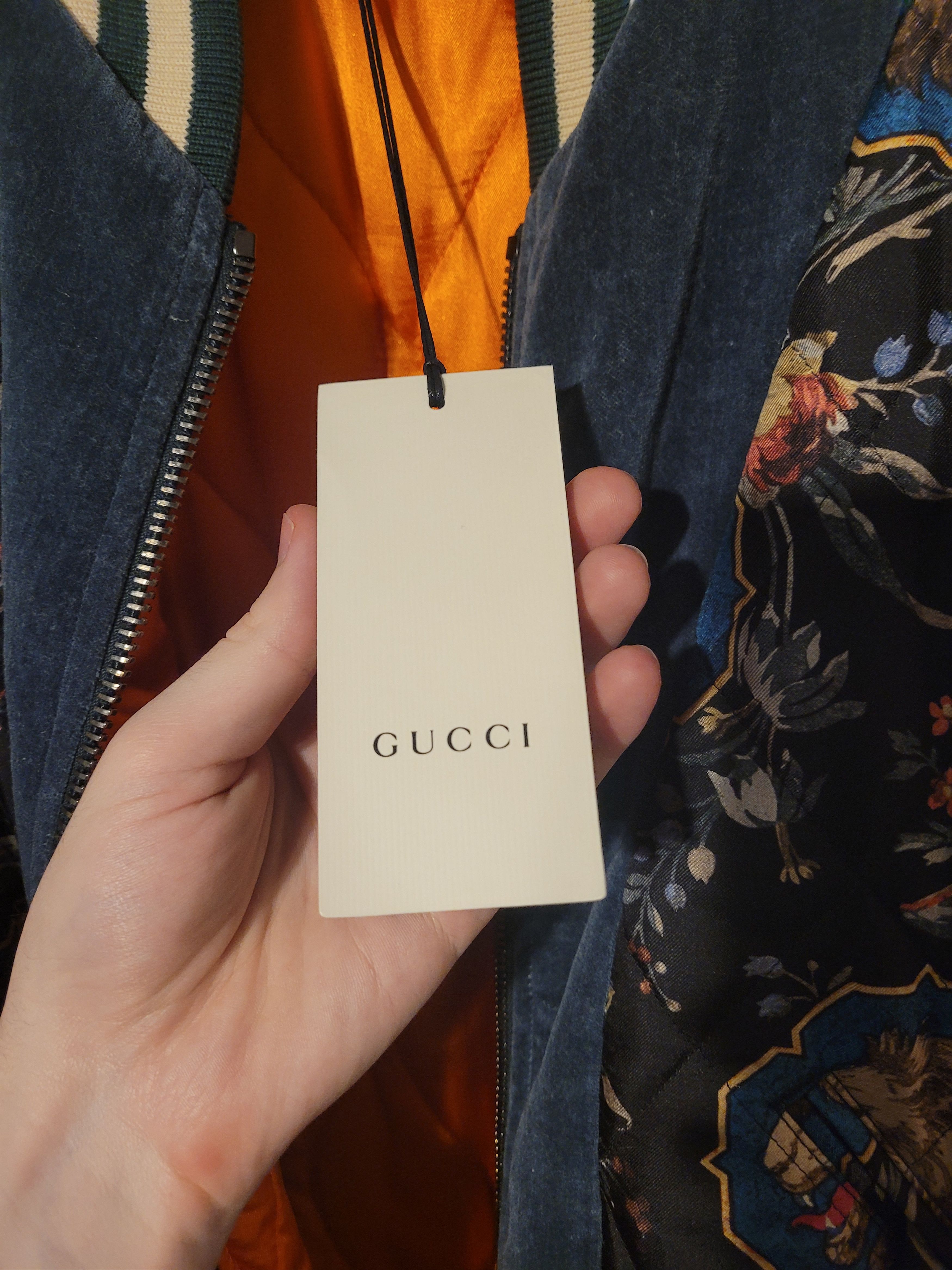 Gucci Gucci Silk and Velvet Bomber Size M / US 6-8 / IT 42-44 - 4 Thumbnail