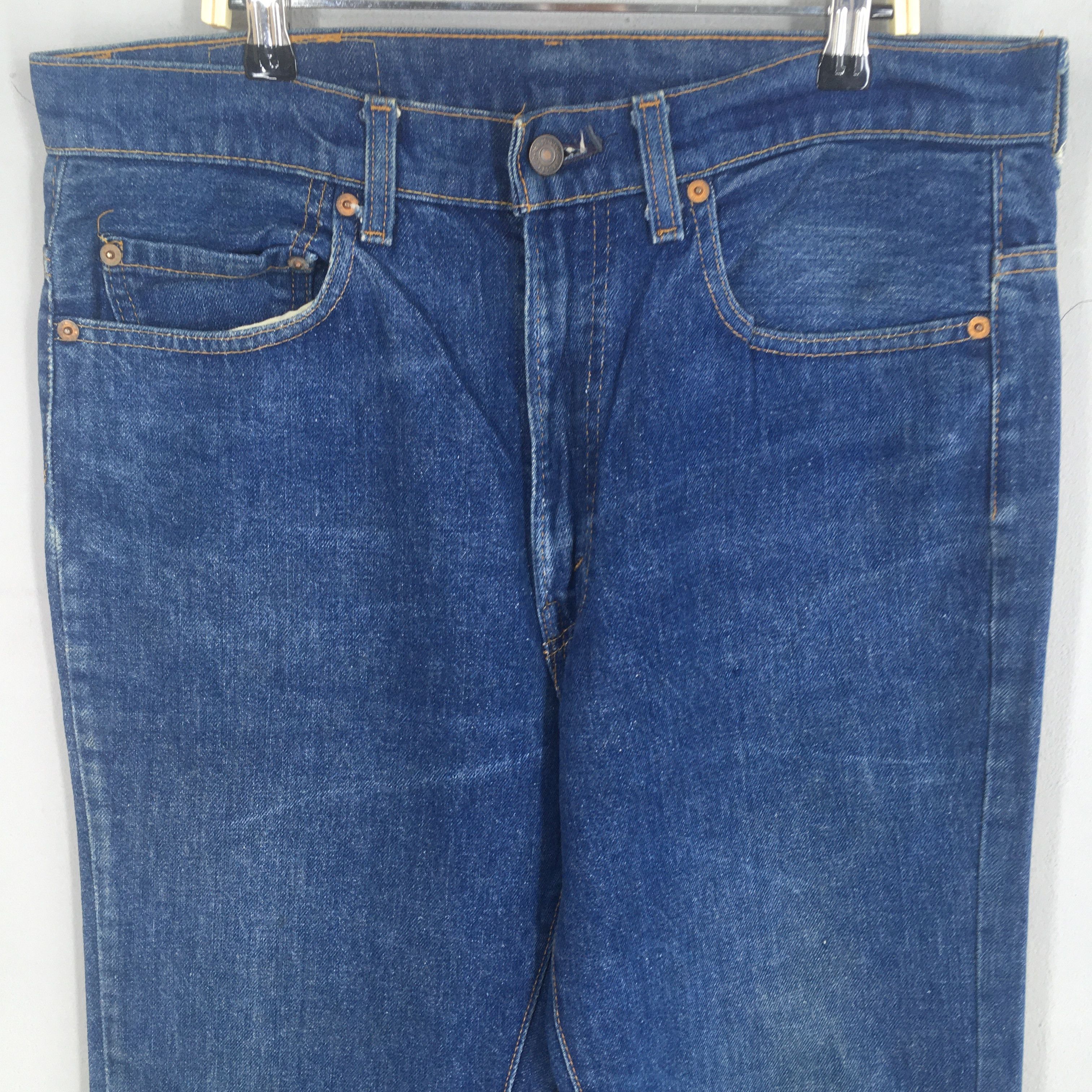 Levi's Size 32x31 80s Levi's 517 Bootcut Bell Bottom Jeans S1988 Size US 32 / EU 48 - 2 Thumbnail