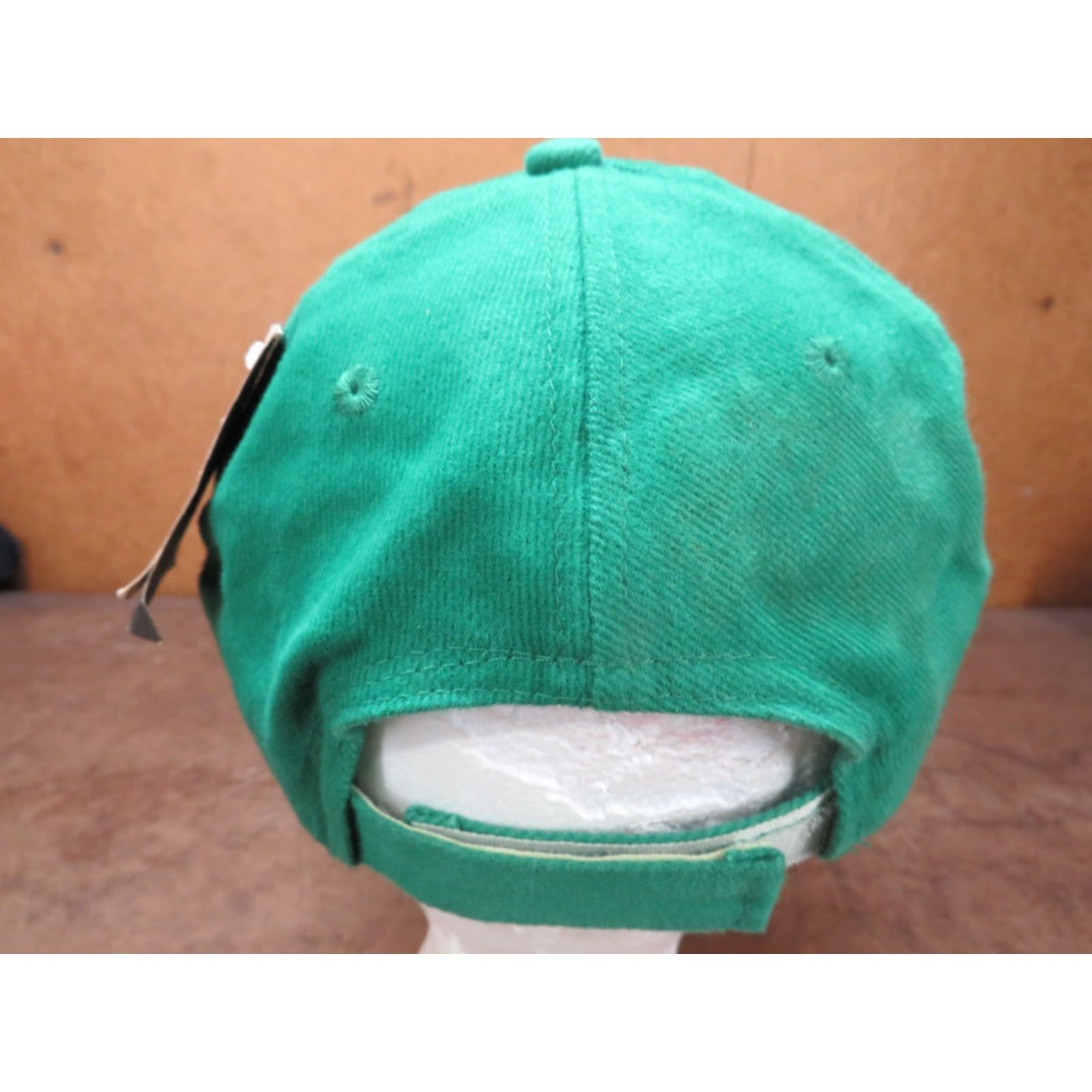 John Deere VINTAGE HaT Trucker Hat Cap JD 97 Chad Little Green John Deere Advertising 1980s Adjustable Snapback Mens Women Size ONE SIZE - 4 Thumbnail