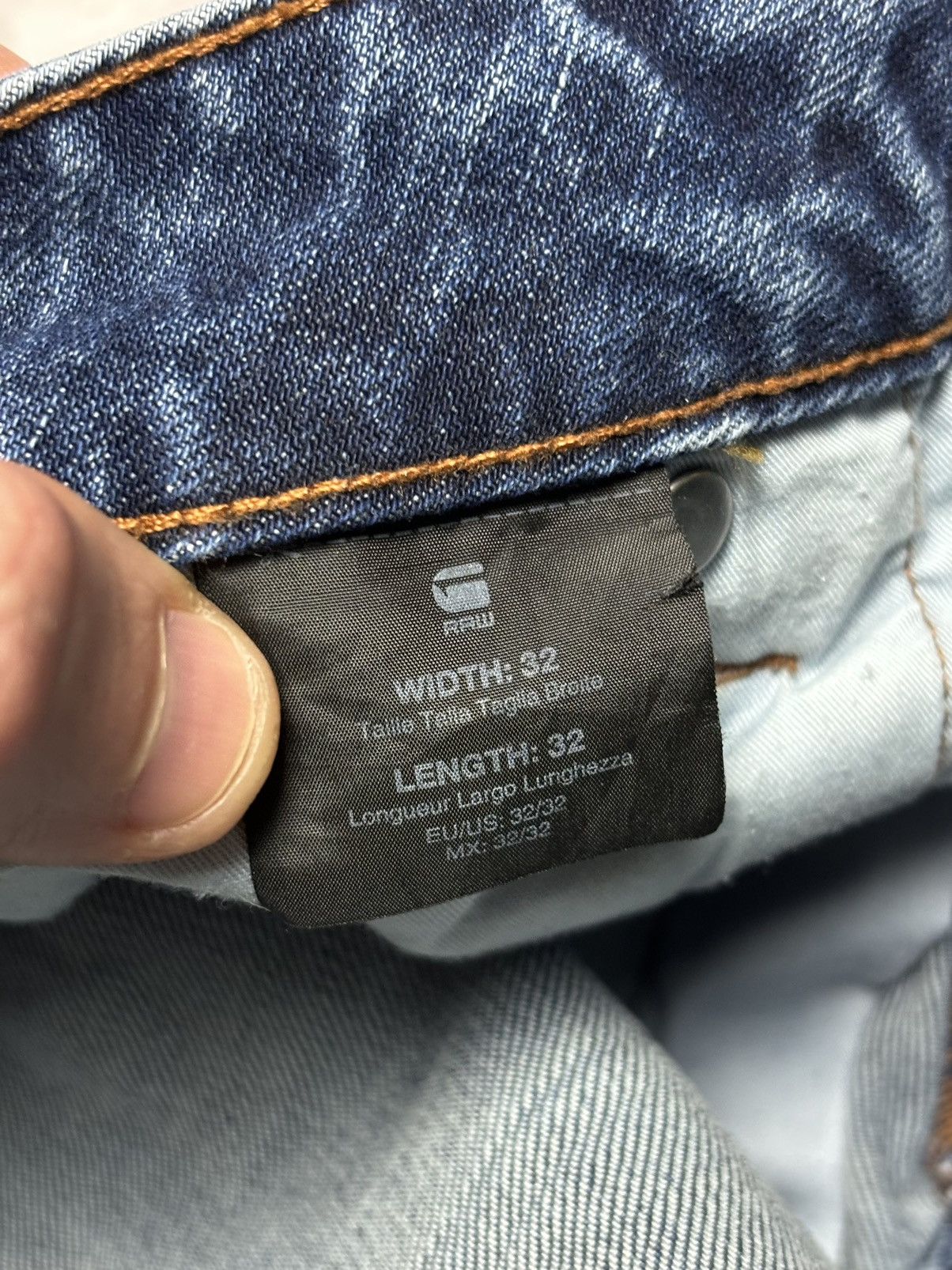 G-Star G-STAR RAW MEN'S JEANS 5620 3D Slim W32 L32 BLUE STRETCH Size US 32 / EU 48 - 10 Thumbnail