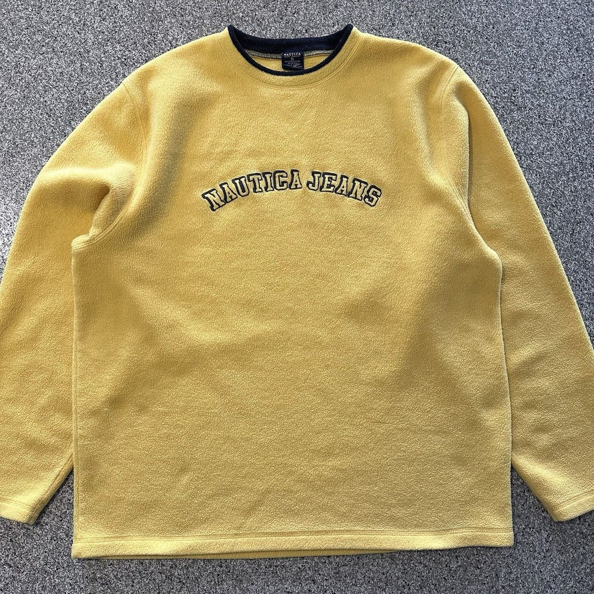 Nautica Vtg Nautica Jeans Sweatshirt XXL Fleece Pullover Y2K Size US XXL / EU 58 / 5 - 1 Thumbnail