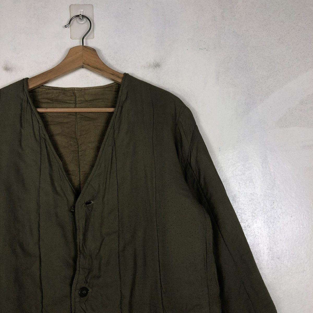 Vintage 📌VINTAGE BIKER JACKET QUILTED MILITARY BUZZ RICKSON Size US M / EU 48-50 / 2 - 8 Thumbnail