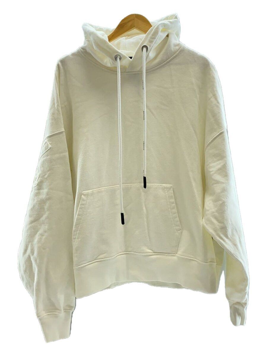 Palm Angels Palm Angels White Hoodie With Logo Patch Cotton Hoodie Size US L / EU 52-54 / 3 - 1 Thumbnail