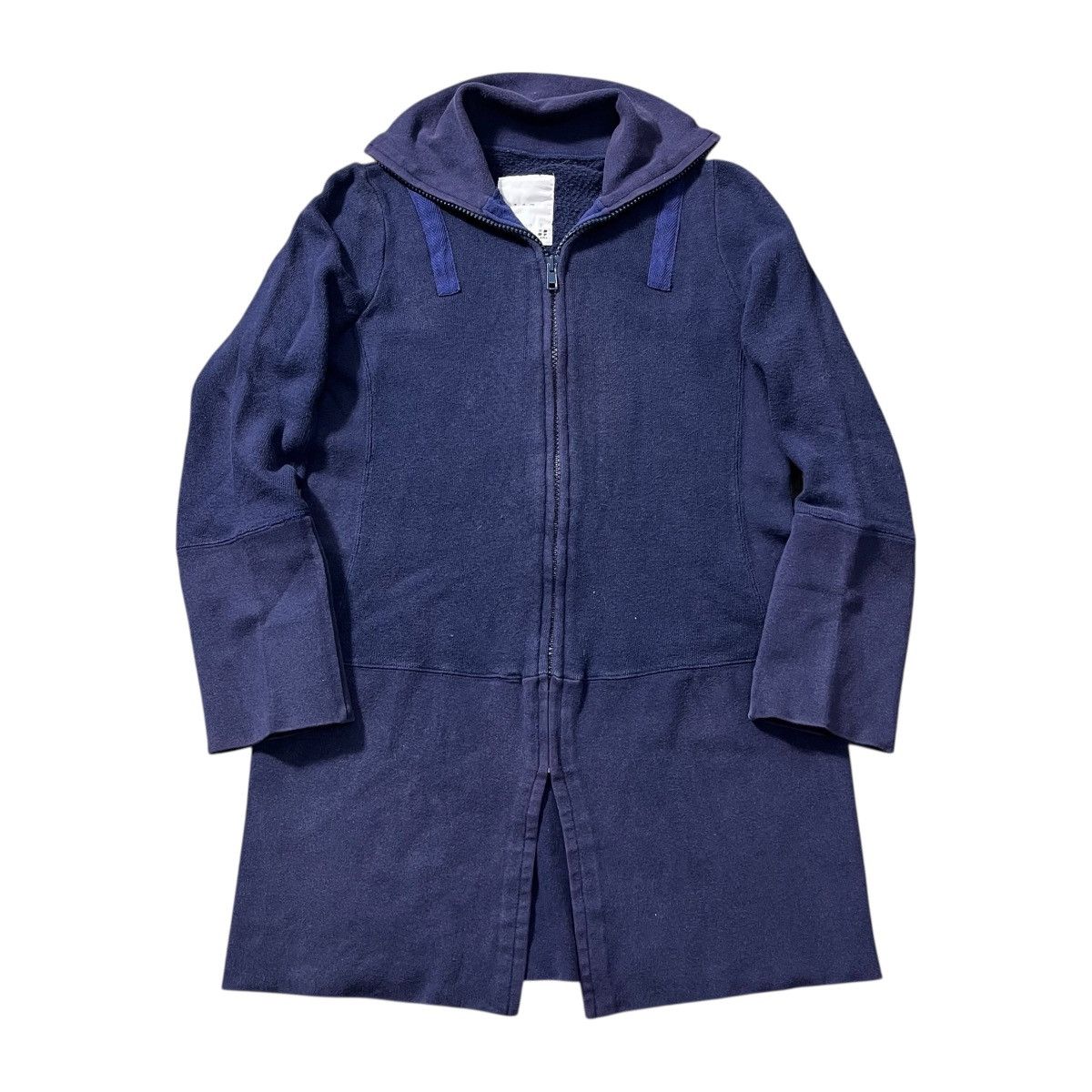 Japanese Brand Nude : Masahiko Maruyama Long Coat Navy Size US S / EU 44-46 / 1 - 1 Thumbnail