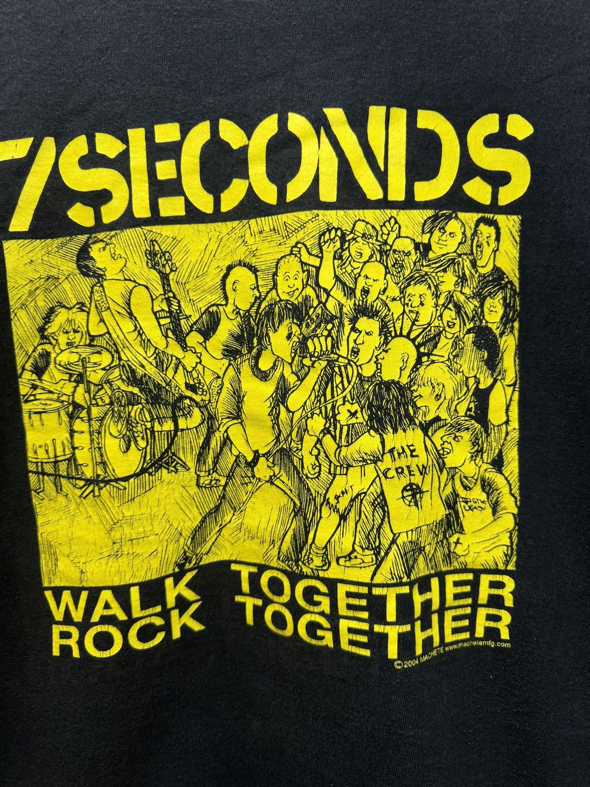 Band Tees × Vintage Vintage 7SECONDS Tee Size US M / EU 48-50 / 2 - 2 Thumbnail
