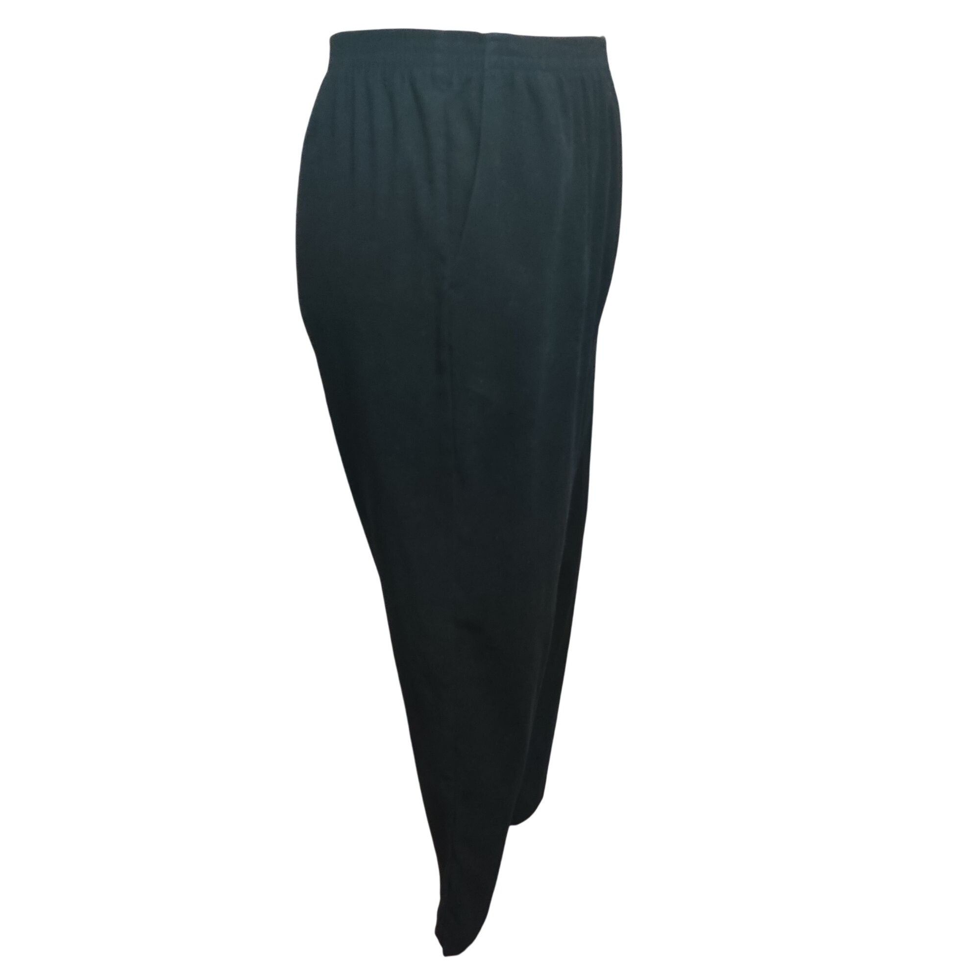 Vintage Alfred Dunner 12 Black Vintage Pull On Pants Straight Leg Cl Size 34" / US 12 / IT 48 - 3 Thumbnail