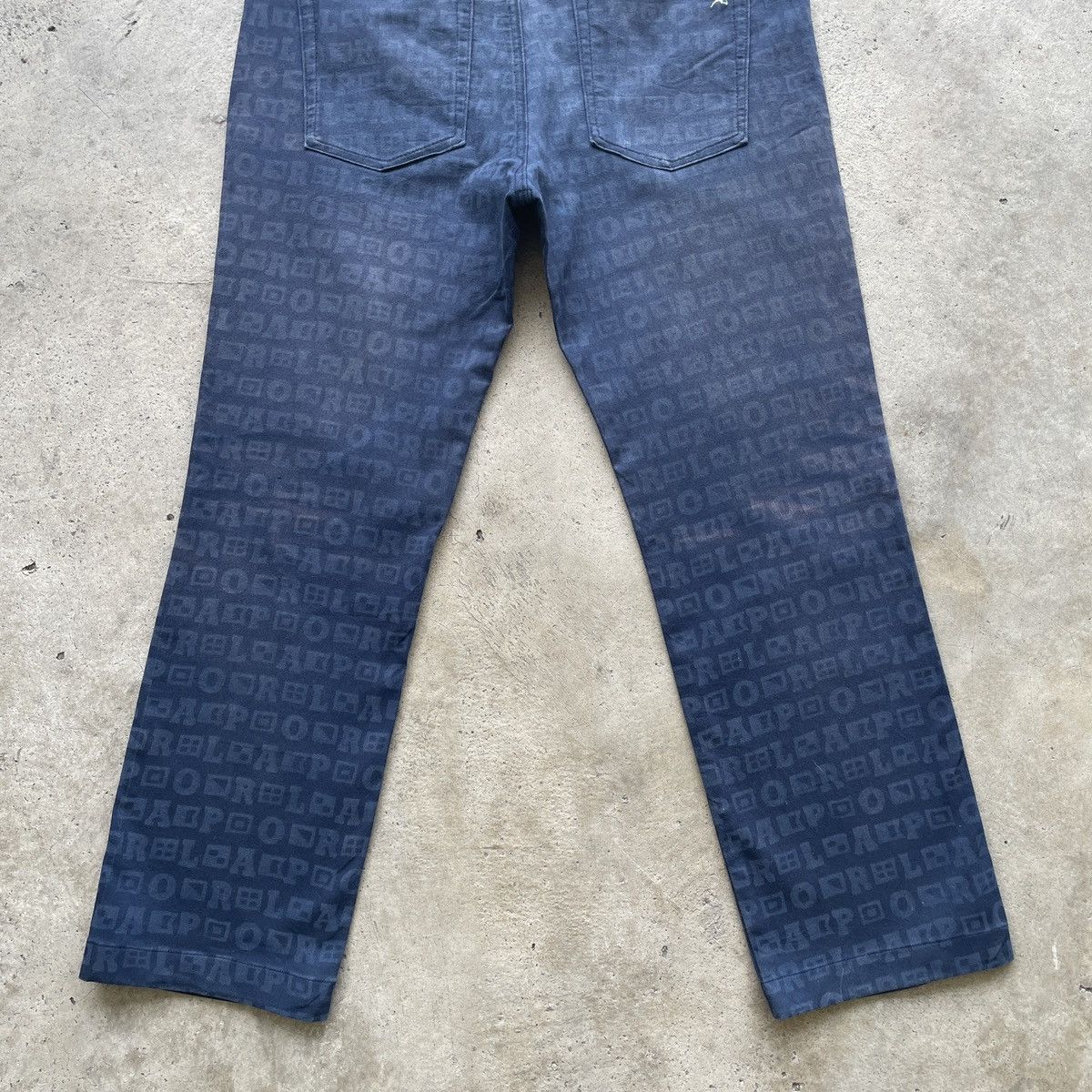 Vintage Vintage Arnold Palmer Golf Full Print Faded Trousers Pants Size US 33 - 10 Thumbnail