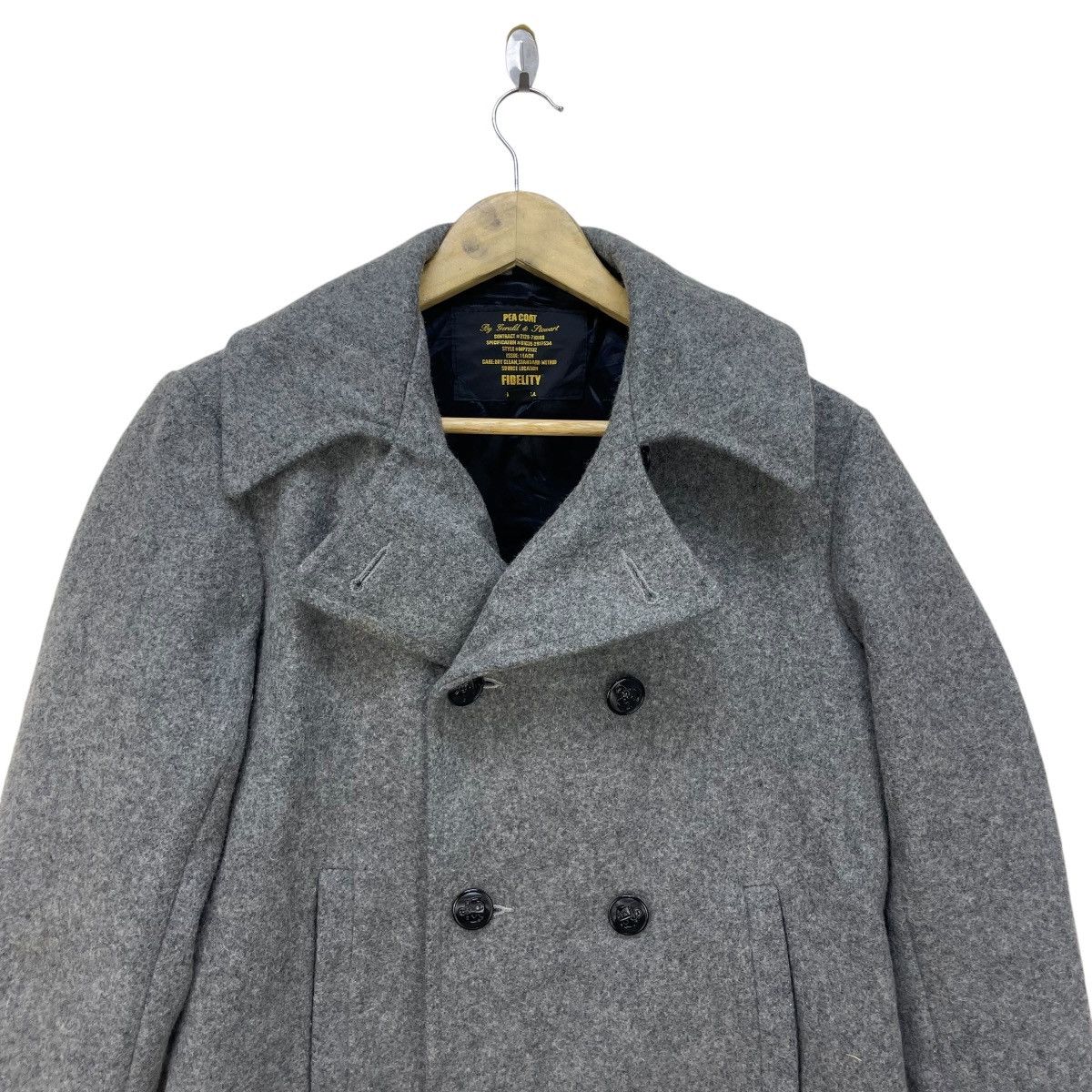Fidelity 💥Vintage Pea Coat Fidelity Gerald Stewart Double Breasted Size US M / EU 48-50 / 2 - 3 Thumbnail