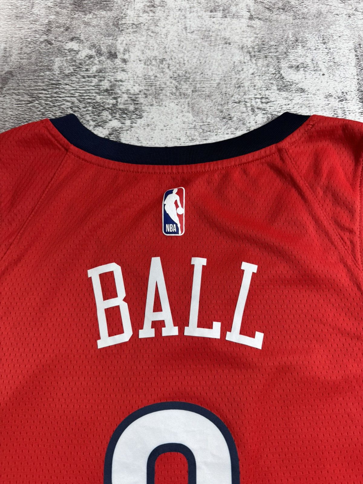 NBA New Orleans Pelicans Nike Jordan #2 Ball Rap Shirt Jersey Size US XL / EU 56 / 4 - 20 Thumbnail