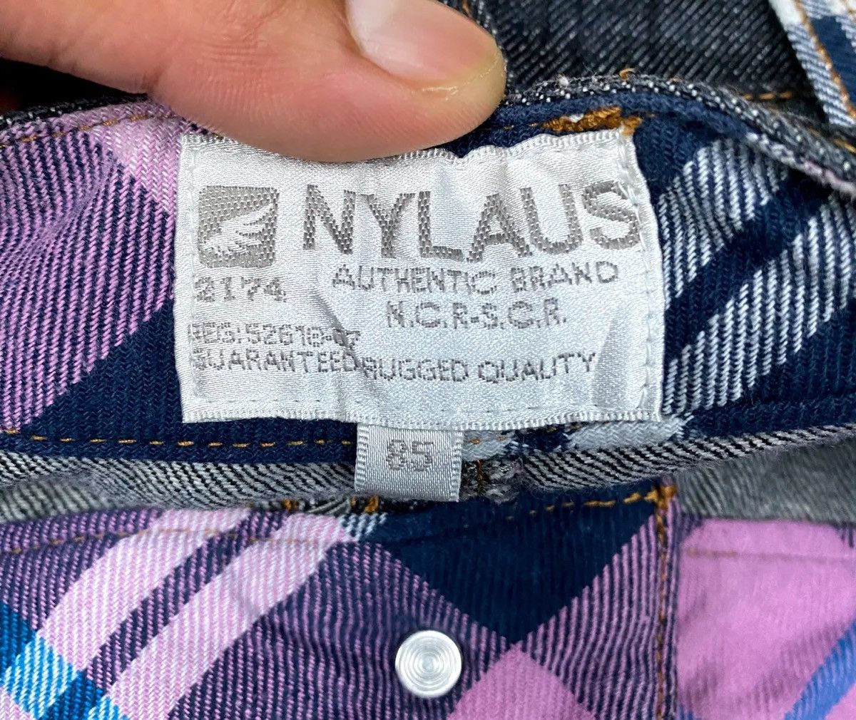 Japanese Brand 🔥Vintage Denim Double Waist Nylaus Japan🔥 Size US 33 - 10 Thumbnail
