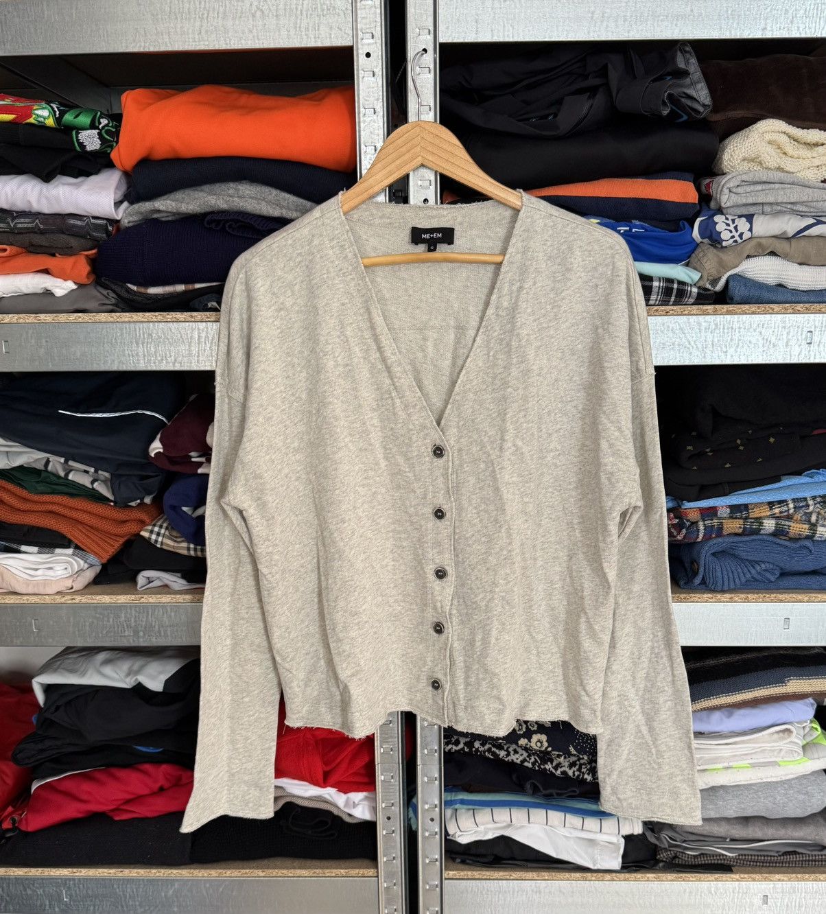 Designer × ME+EM ME+EM 12size button up Cardigan sweater jumper pullover Size M / US 6-8 / IT 42-44 - 14 Thumbnail