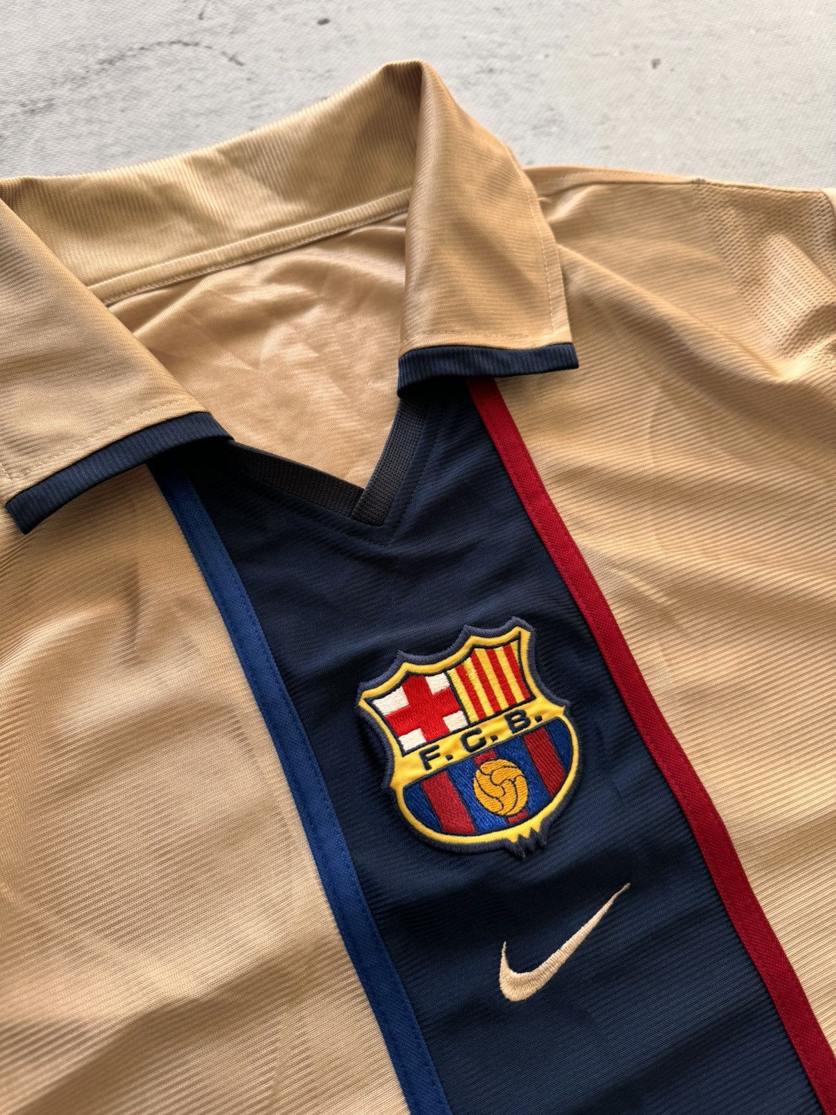 Nike × Vintage NIKE z FCB BARCELONA VINTAGE 00s OVERSIZE TEE-SHIRT Size US L / EU 52-54 / 3 - 4 Thumbnail