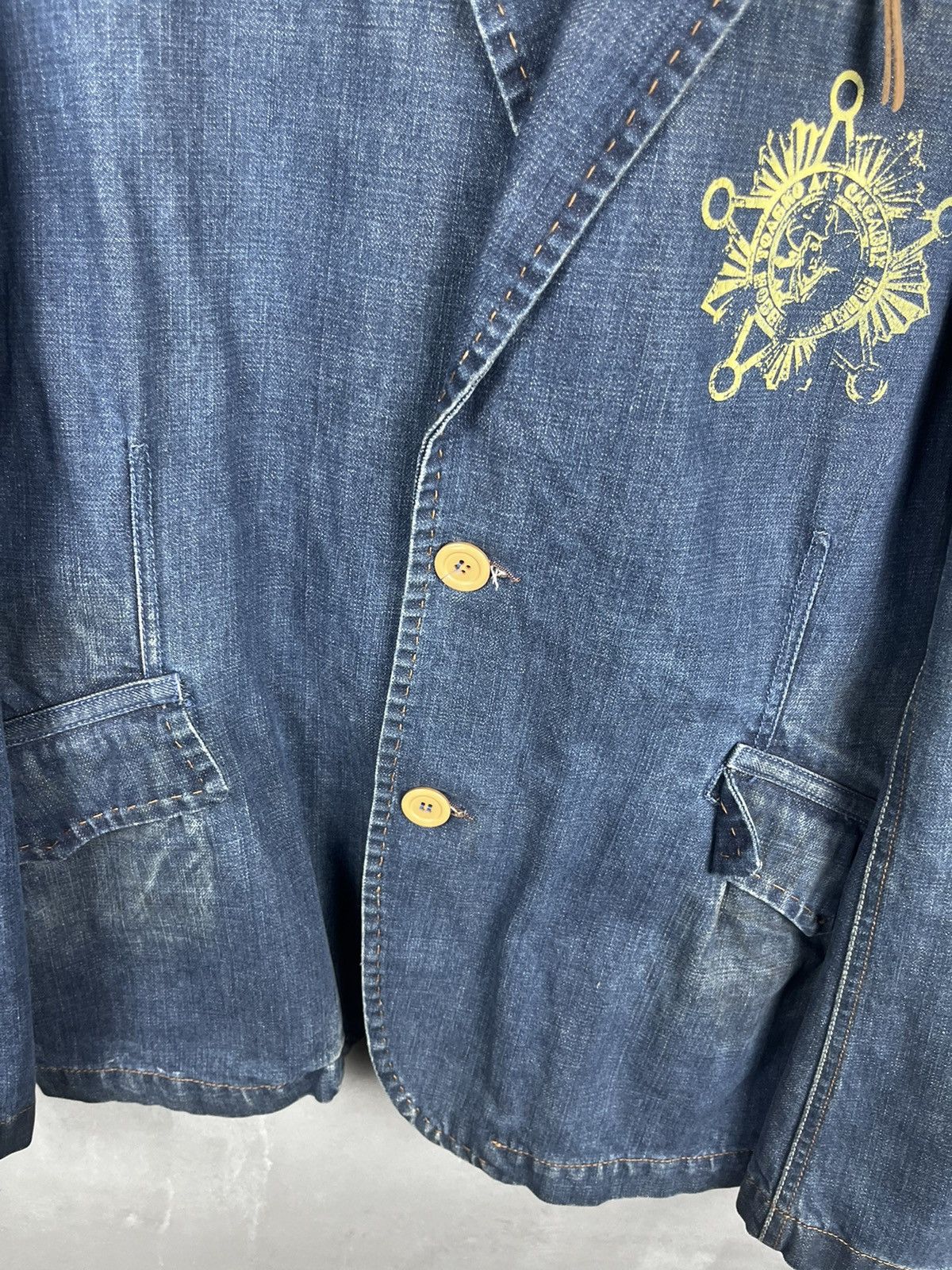 Diesel × Vintage Diesel cowboy denim jacket vintage 90s Size US XL / EU 56 / 4 - 6 Thumbnail