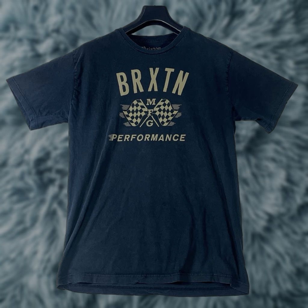 Brixton Brixton T-Shirt Black Short Sleeve Men Large Crew Neck Logo Graphic Jersey Shirt Streetwear Size US L / EU 52-54 / 3 - 1 Thumbnail