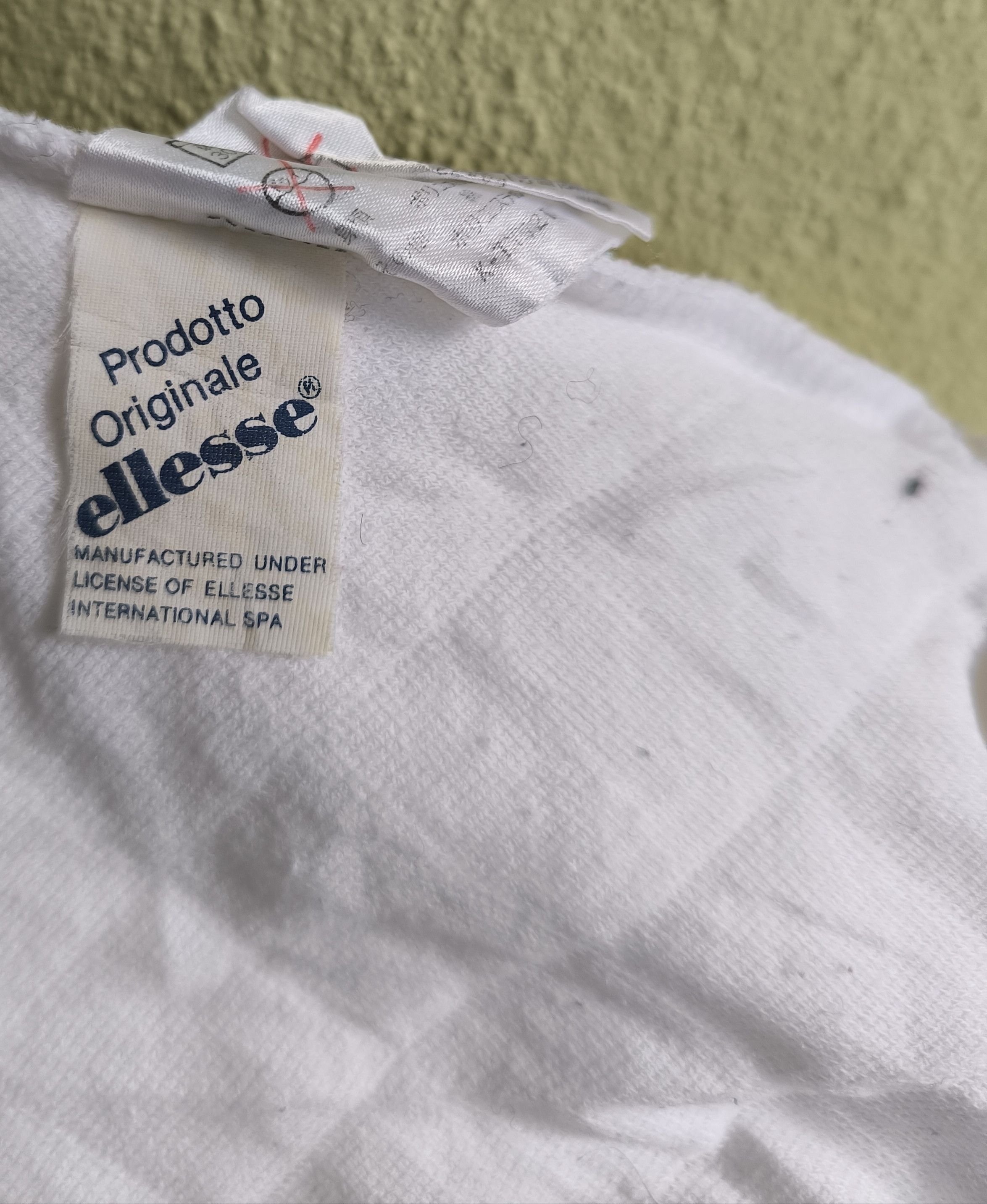 Ellesse × Vintage Vtg ELLESSE quilted sweatshirt Size US M / EU 48-50 / 2 - 10 Thumbnail
