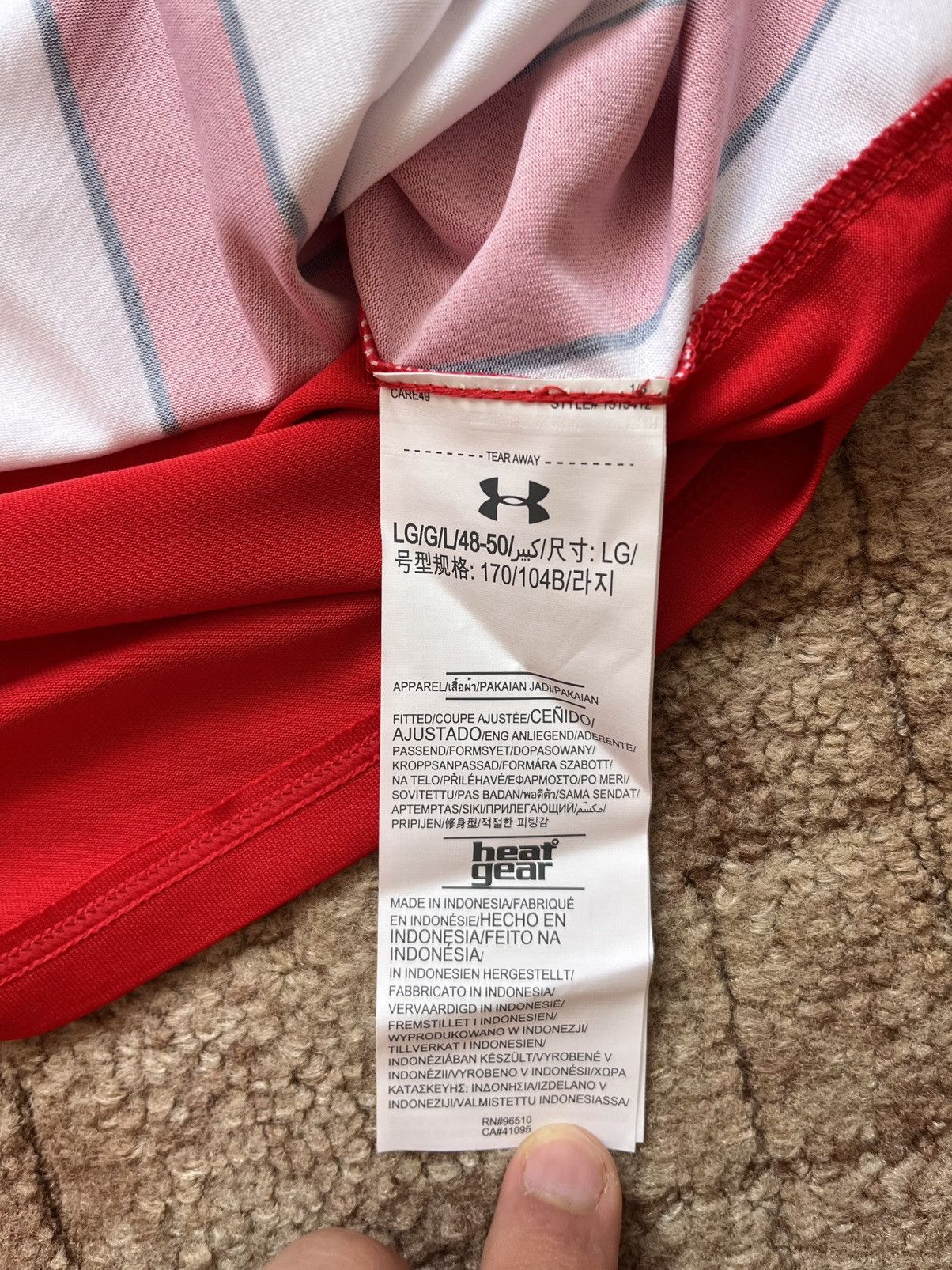 Under Armour Southampton FC 2018 2019 Home Under Armour Football Jersey Size US S / EU 44-46 / 1 - 7 Thumbnail