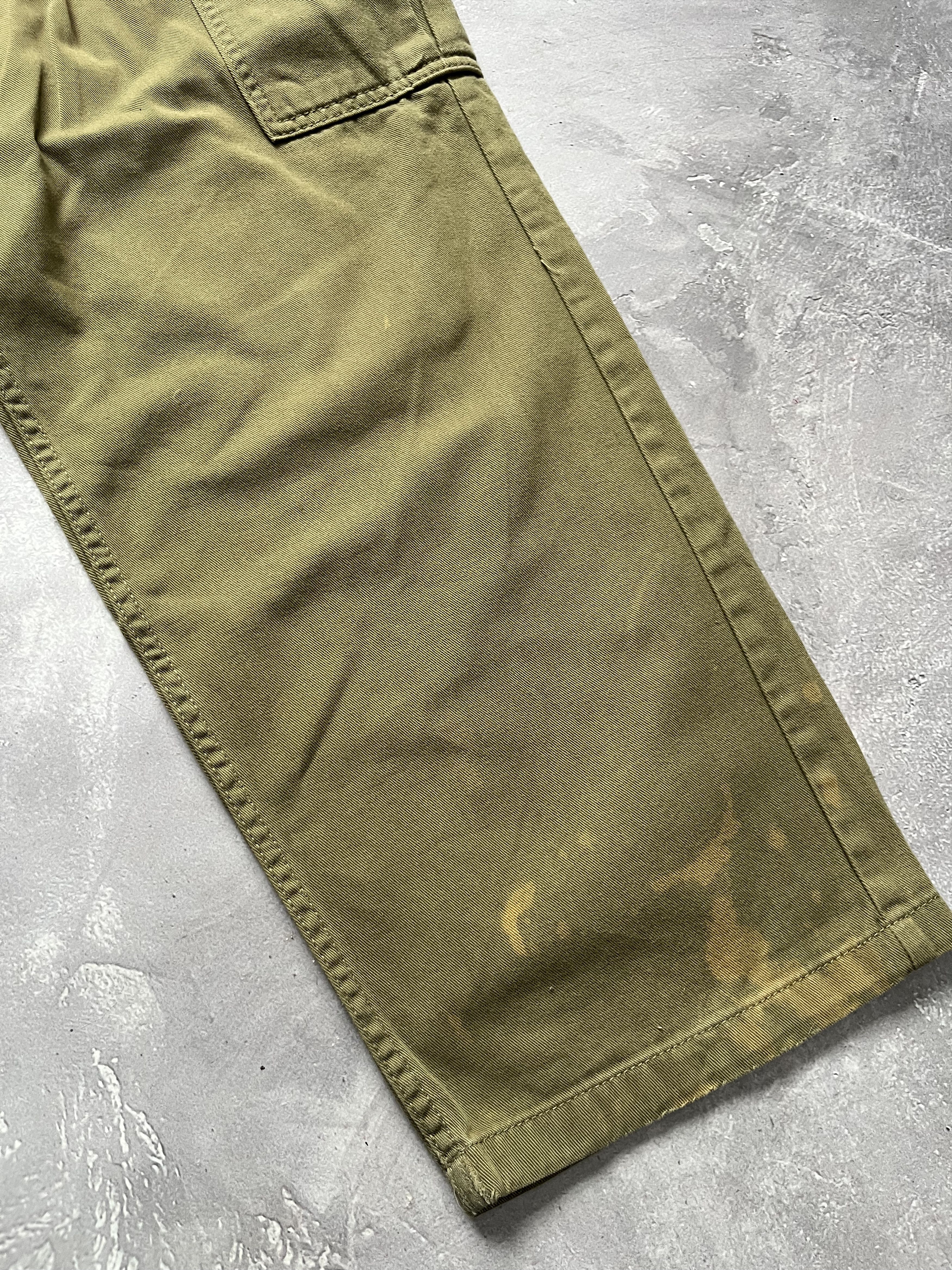 Polar Skate Co. Polar Skate Company 93 Cargo Pants Khaki Green Jeans Size US 34 / EU 50 - 3 Thumbnail
