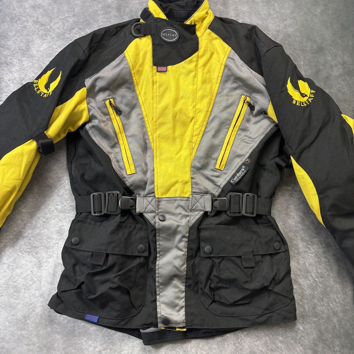 Belstaff × Vintage Vintage Belstaff Motorcycle Jacket Armoured Bondage Utility Size US S / EU 44-46 / 1 - 4 Thumbnail