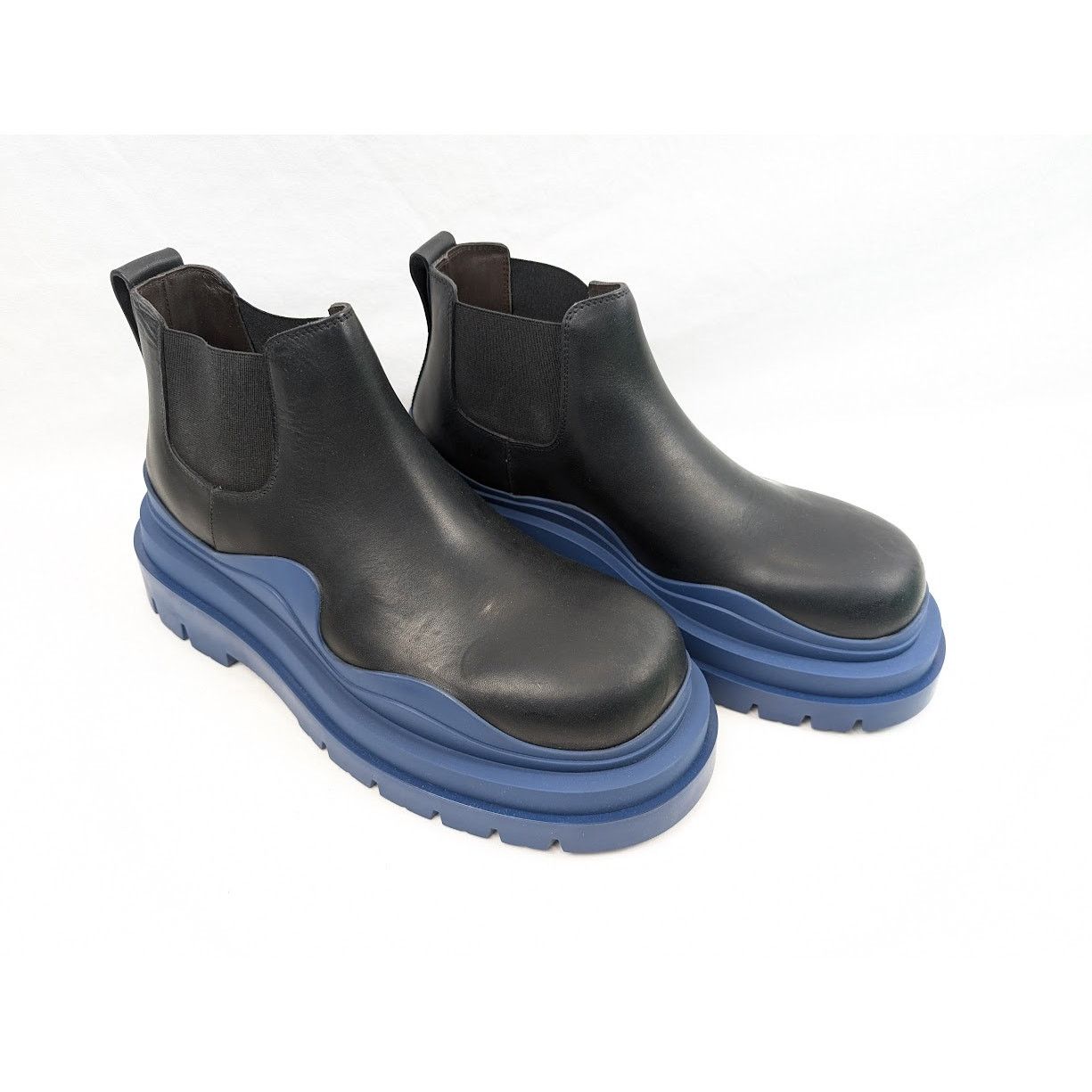 Bottega Veneta o1rshd1 Military Calf Tire Boots in Black Size US 9.5 / EU 42-43 - 14 Thumbnail