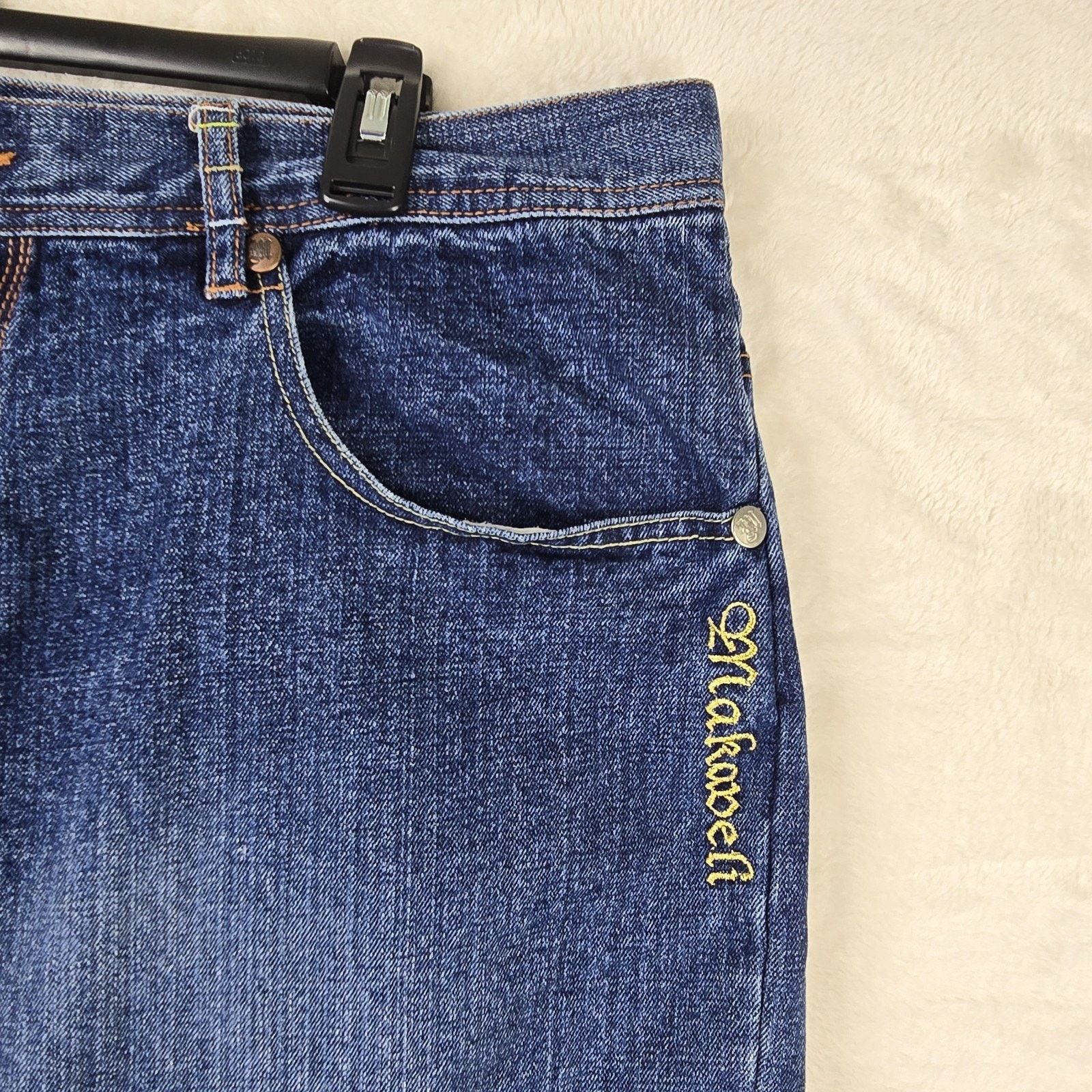 Makaveli Vintage Makeveli Embroidered Jeans 40 39x31 Baggy Skater Y2K Size US 40 / EU 56 - 4 Thumbnail