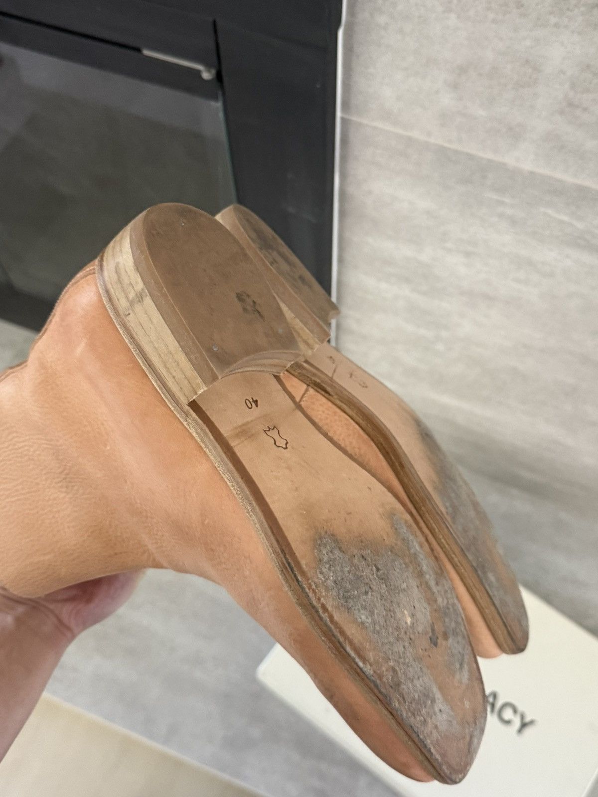 Our Legacy Our Legacy Michaelis Boots in Natural Tan Leather Size US 7 / EU 40 - 4 Thumbnail