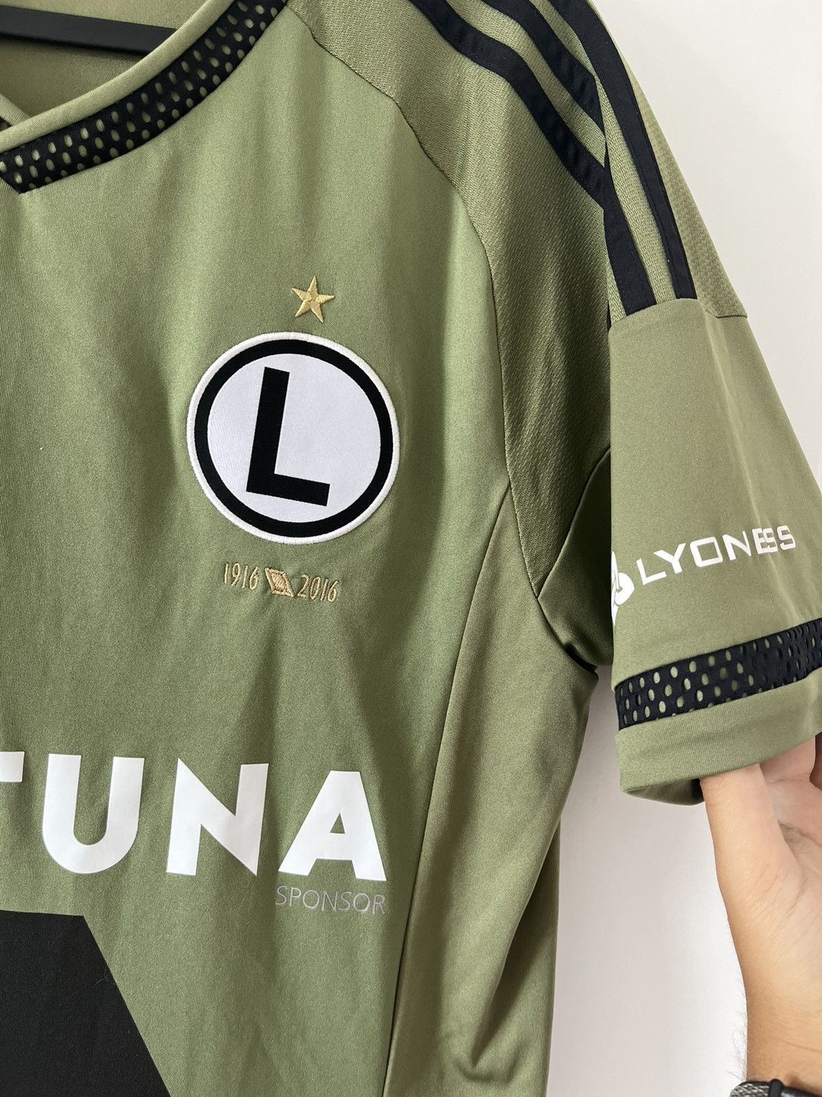 Legia Warsaw adidas 2015/2016 wyjazdowa — zdjęcie 3