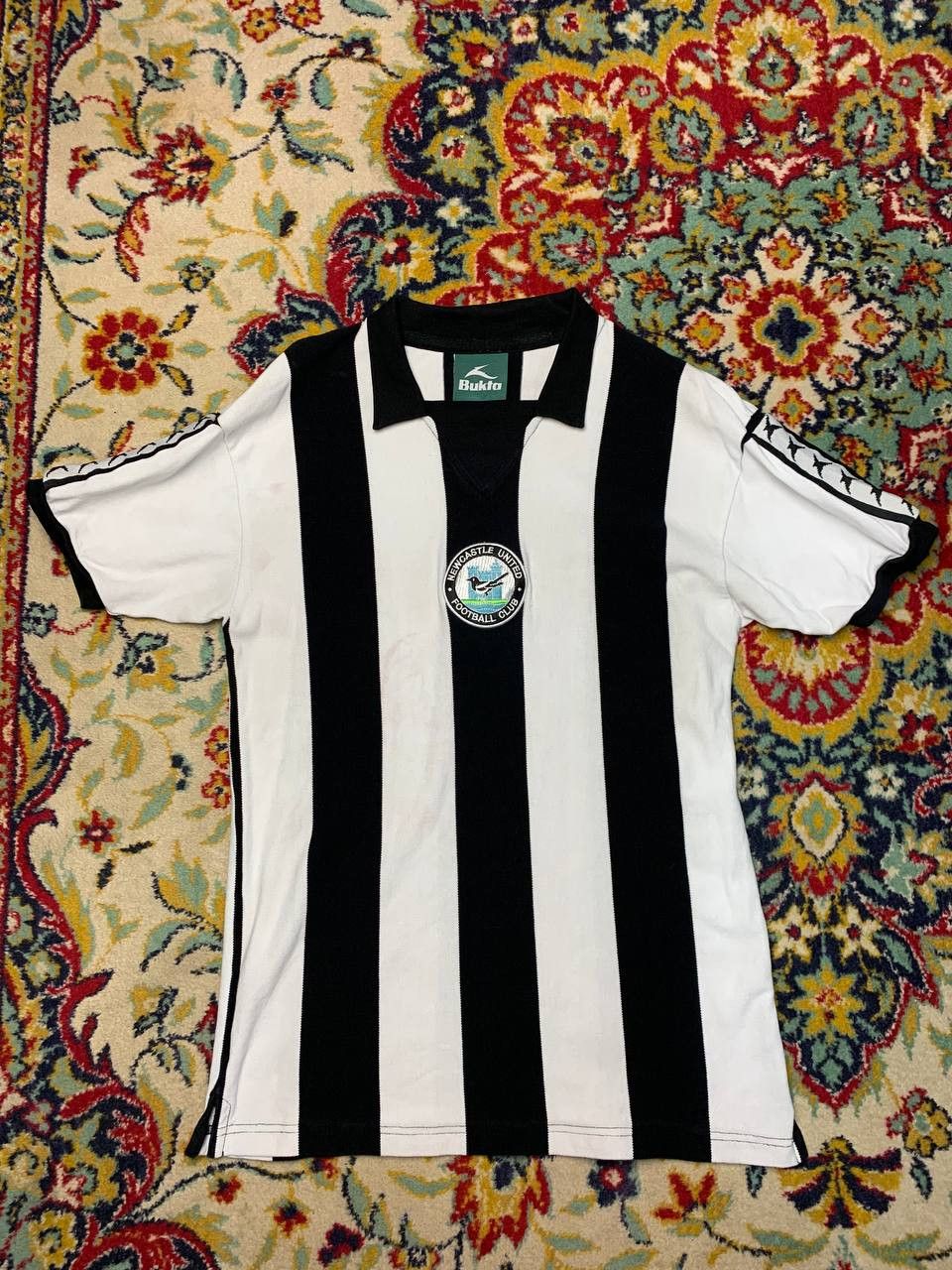 Vintage REPLICA NEWCASTLE UNITED 1976/1978 FOOTBALL SOCCER SHIRT Size US L / EU 52-54 / 3 - 1 Thumbnail